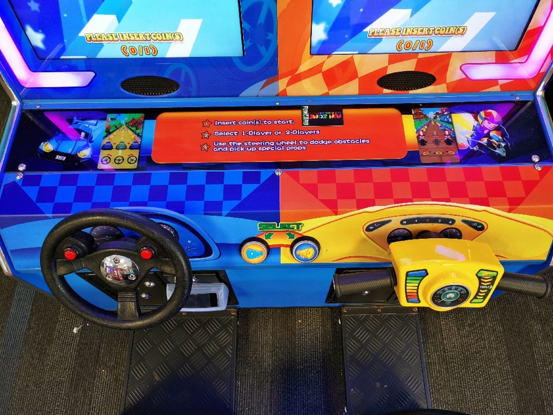 DUO DRIVE 2 PLAYER RACE ARCADE GAME - Image 5 of 5