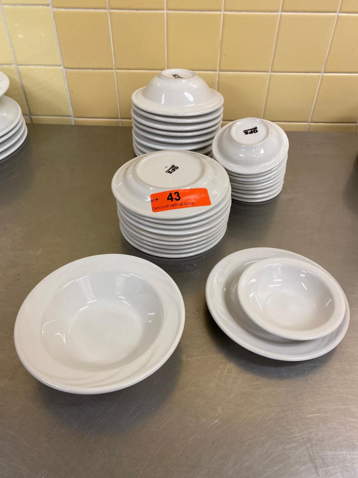 LOT OF 10 DISH SETS