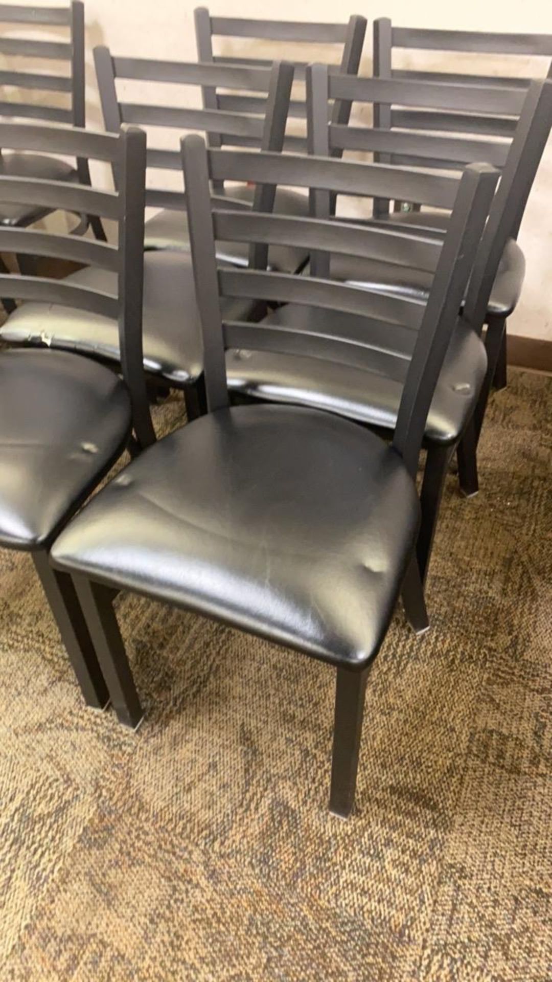 LOT OF 18 CAFETERIA CHAIRS - Image 2 of 2