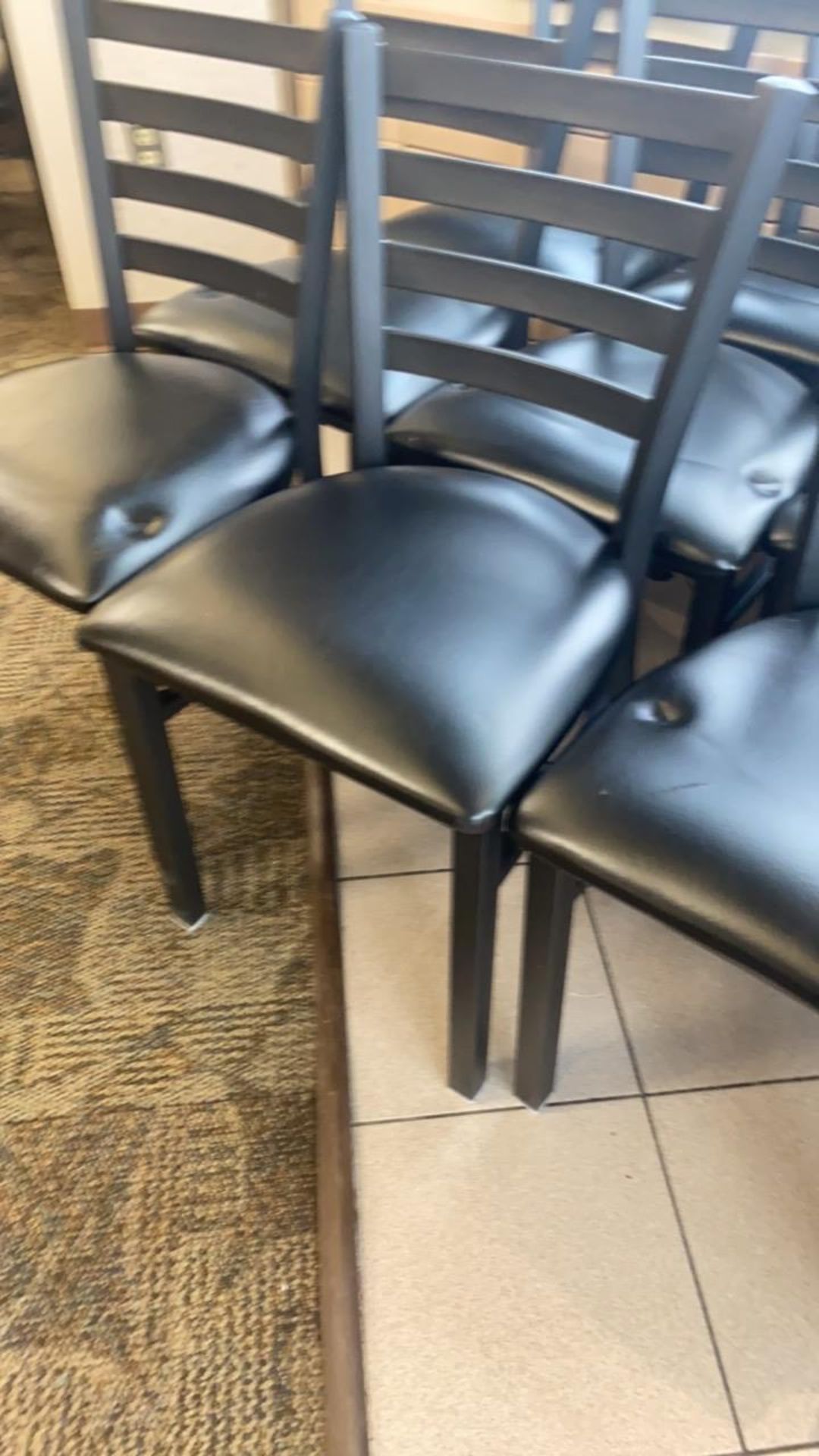 LOT OF 18 CAFETERIA CHAIRS - Image 3 of 3
