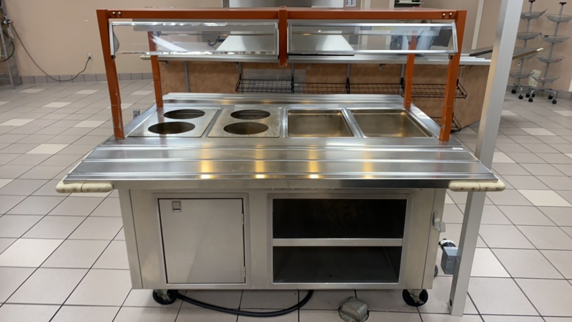DELFIELD SH-4-NU HEATED SERVING COUNTER WITH UNDERSTORAGE - Image 3 of 3