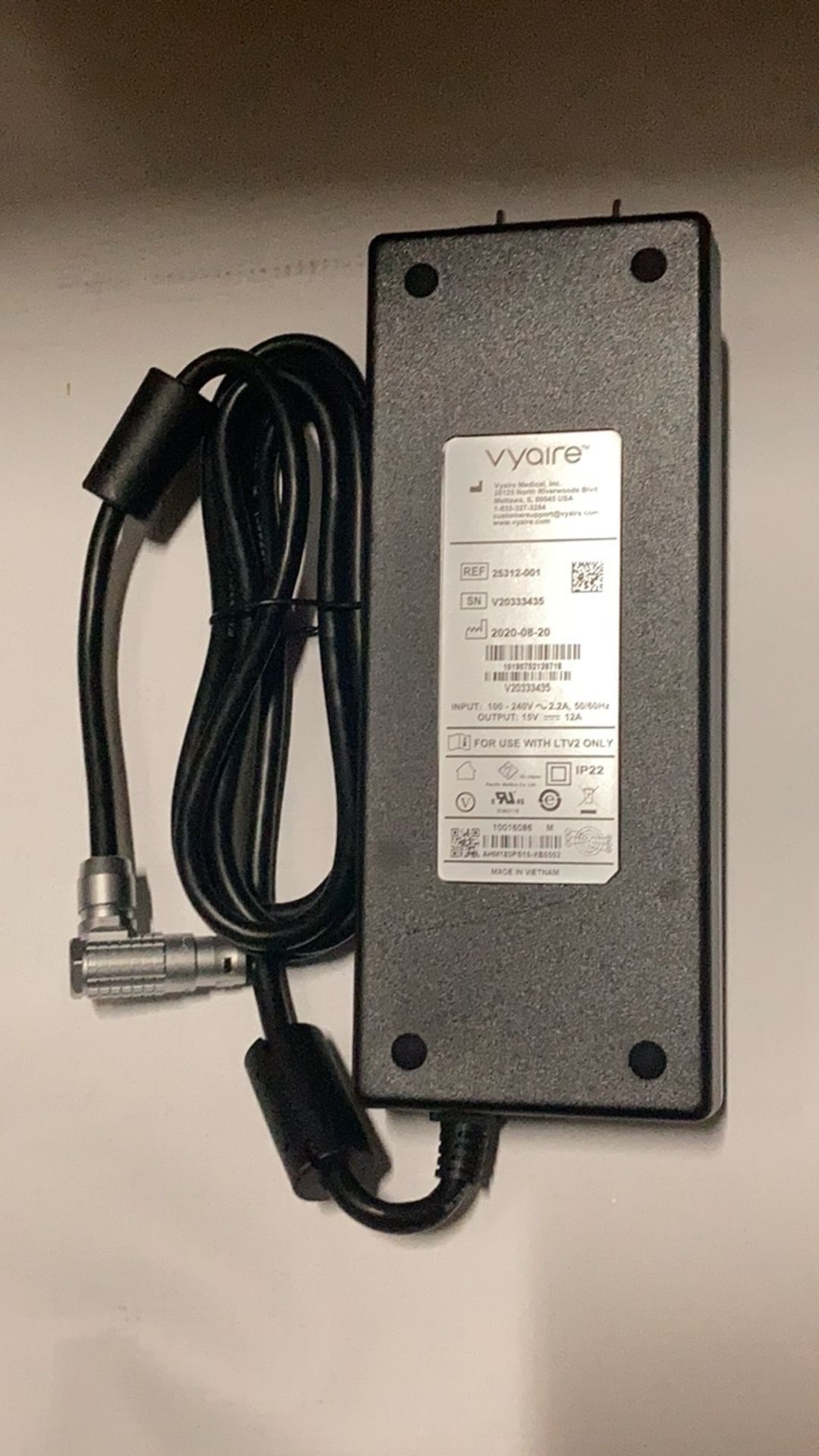 XP POWER 26622-001, REV. E, PALLET OF POWER SUPPLY KITS FOR LTV2 VENTILATOR, QTY. 120, LOC D4 - Image 2 of 6