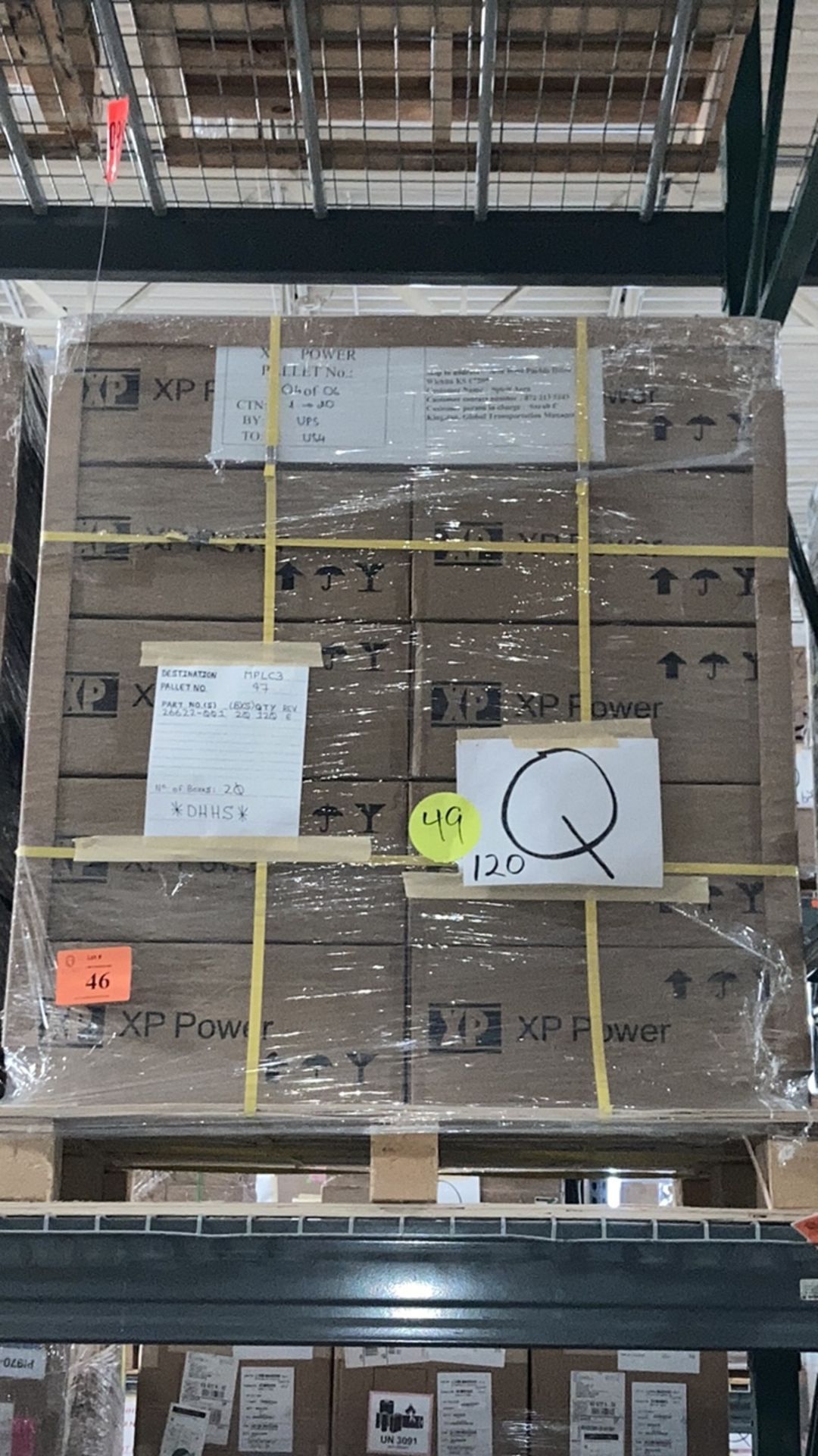 XP POWER 26622-001, REV. E, PALLET OF POWER SUPPLY KITS FOR LTV2 VENTILATOR, QTY. 120, LOC E2 - Image 6 of 6