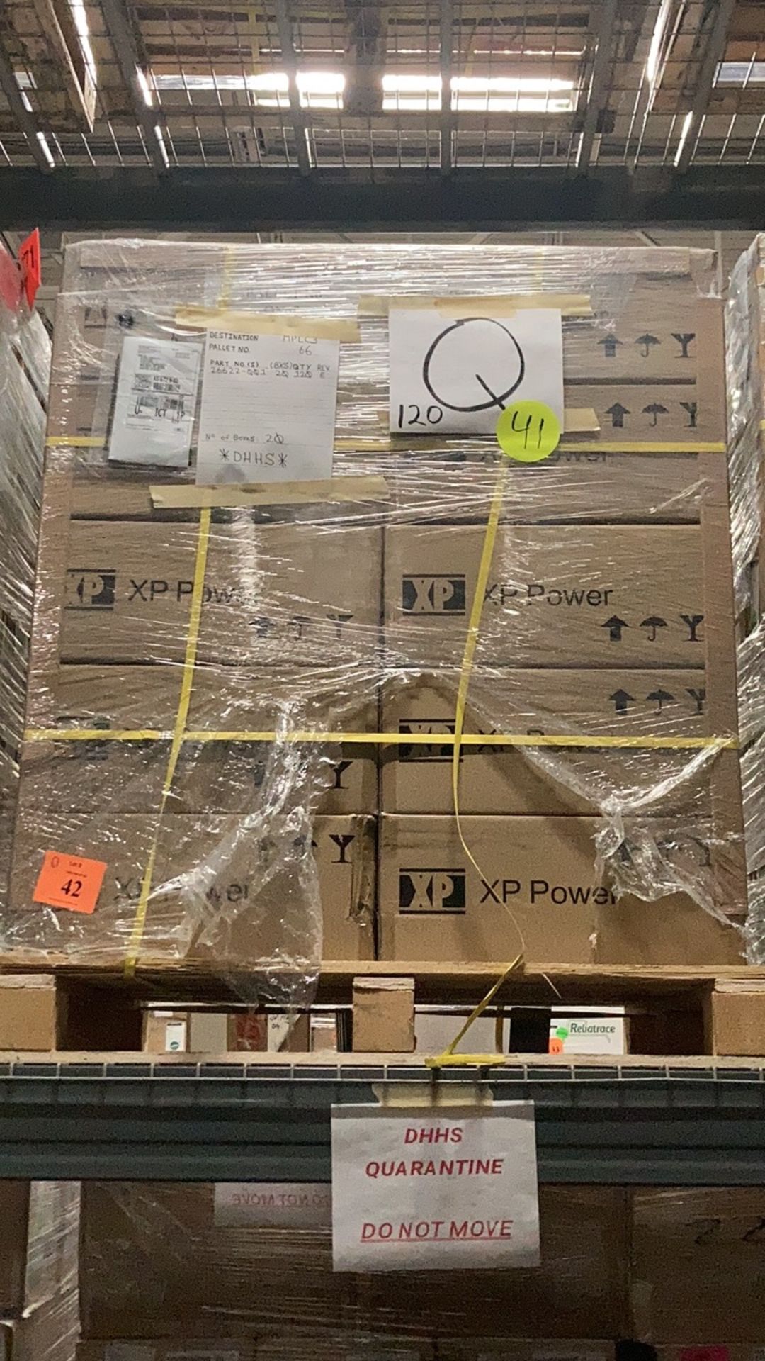 XP POWER 26622-001, REV. E, PALLET OF POWER SUPPLY KITS FOR LTV2 VENTILATOR, QTY. 120, LOC E1 - Image 6 of 6