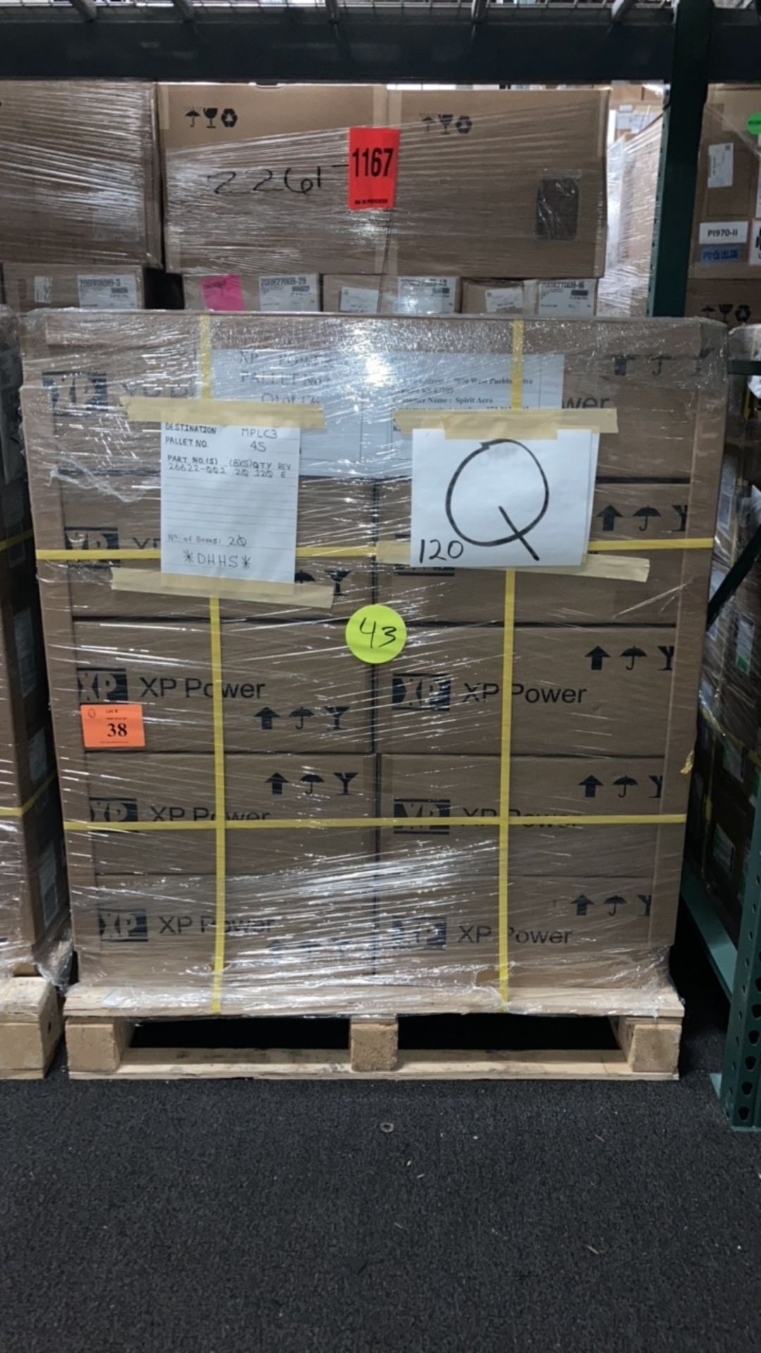 XP POWER 26622-001, REV. E, PALLET OF POWER SUPPLY KITS FOR LTV2 VENTILATOR, QTY. 120, LOC E1 - Image 6 of 6