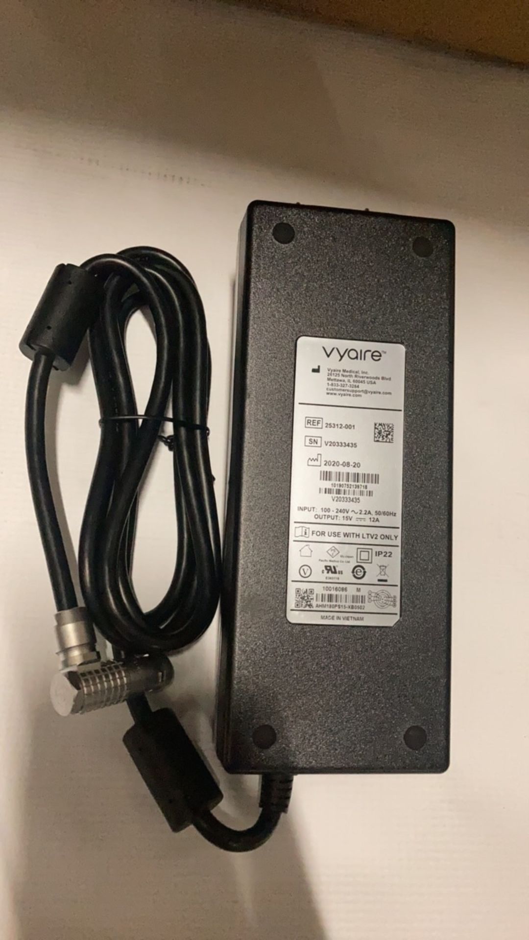 XP POWER 26622-001, REV. E, PALLET OF POWER SUPPLY KITS FOR LTV2 VENTILATOR, QTY. 120, LOC D2 - Image 2 of 6