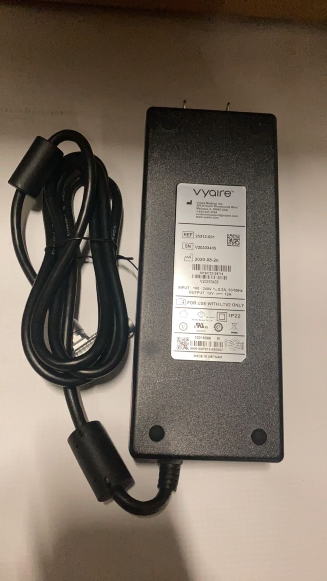 XP POWER 26622-001, REV. E, PALLET OF POWER SUPPLY KITS FOR LTV2 VENTILATOR, QTY. 120, LOC D5 - Image 2 of 6