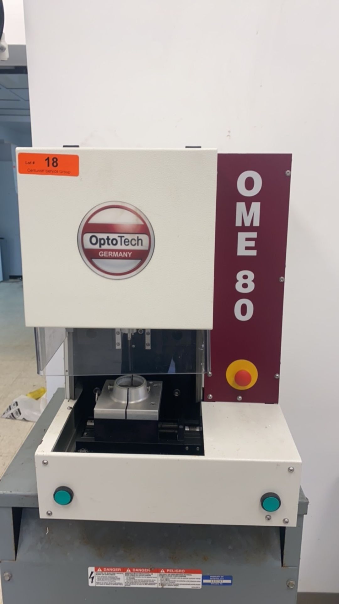 OPTOTECH OME 80 ENGRAVING SYSTEM