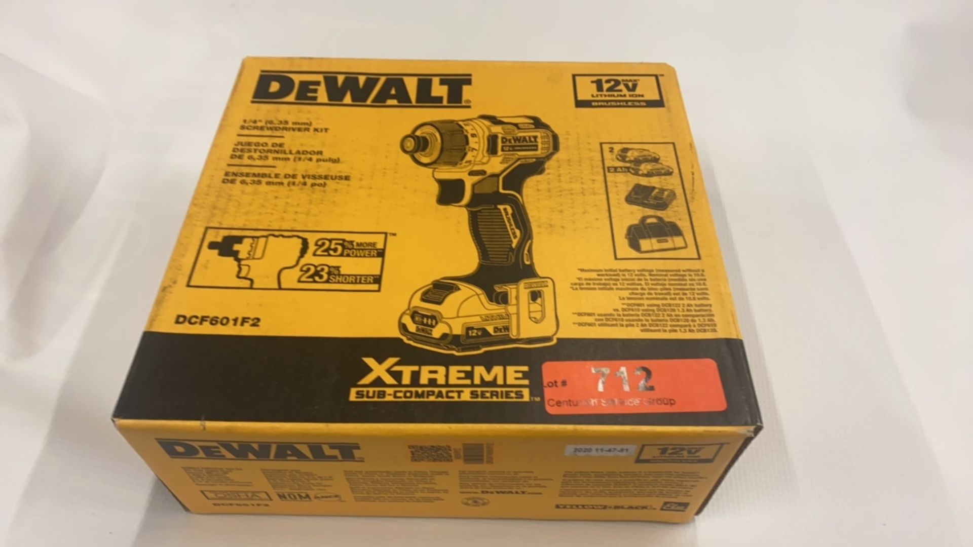 DEWALT DCF601F2 SCREWDRIVER KIT