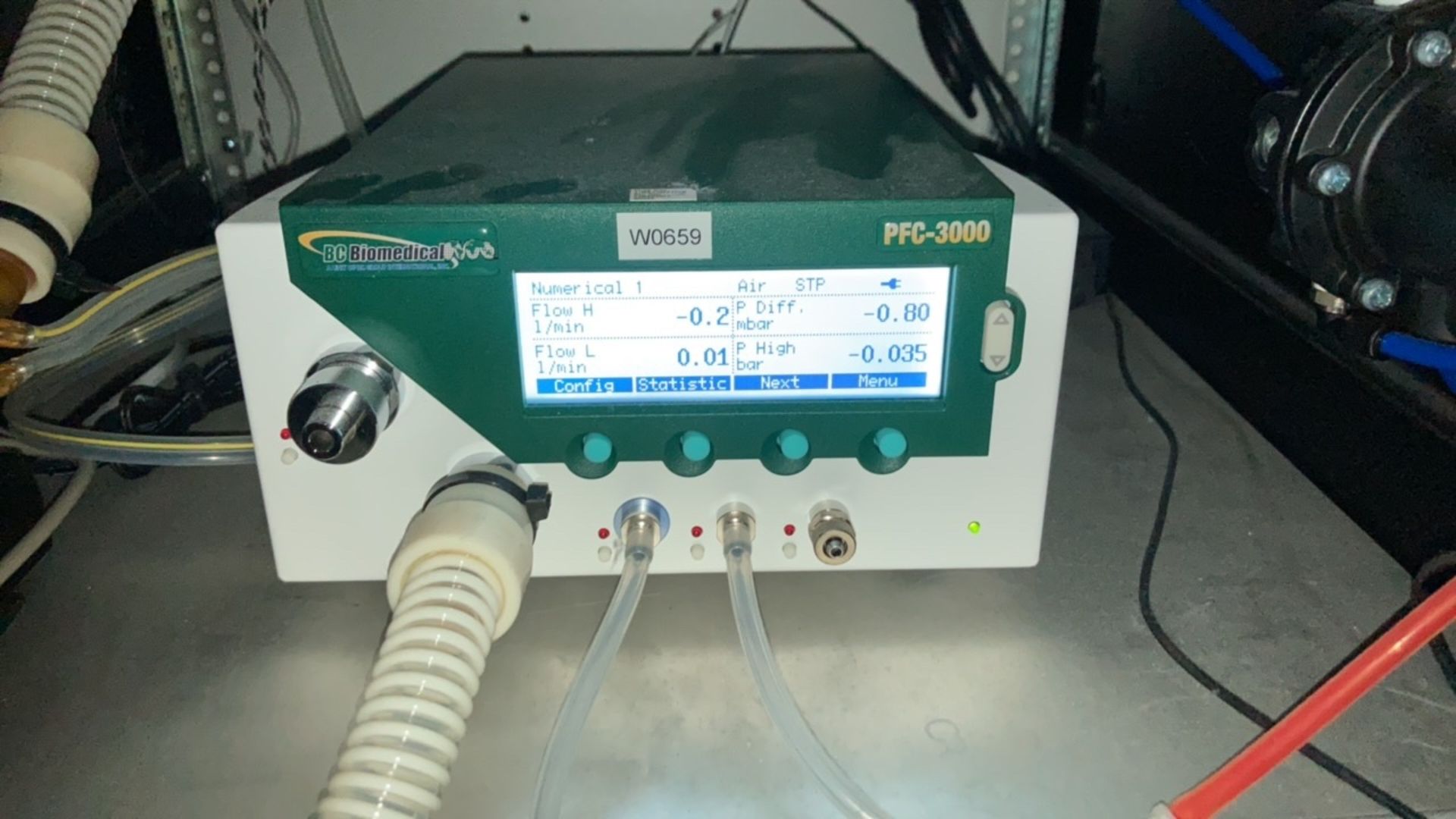 PRO CUSTOM 26973-001 FUNCTIONAL TEST STATION WITH 700 SERIES PARAMAGNETIC OXYGEN ANALYZER - Bild 15 aus 17