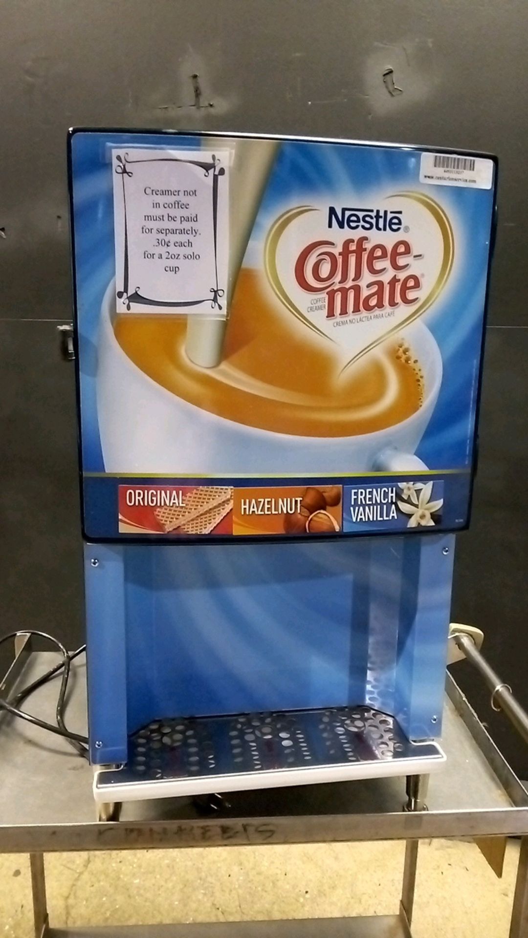 COFFEE CREAMER DISPENSER