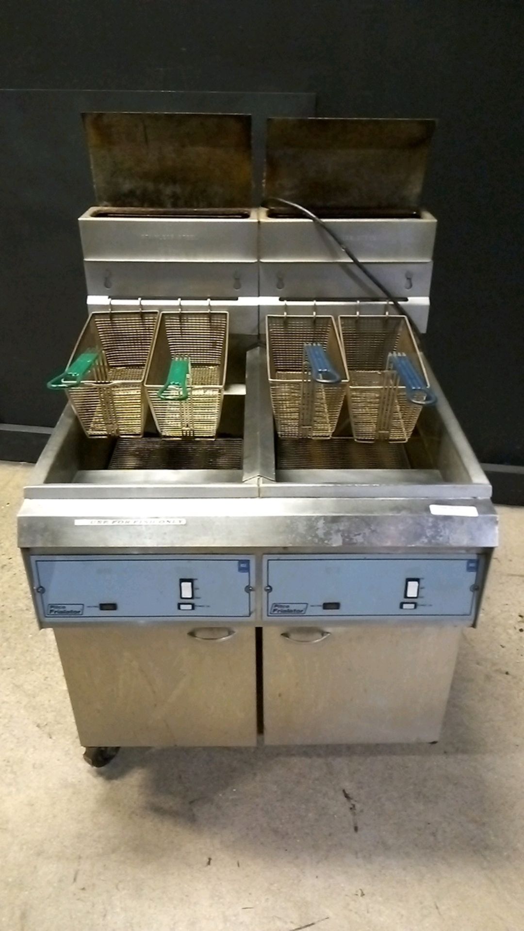 PITCO FRIALATOR DUAL STATION DEEP FRYER