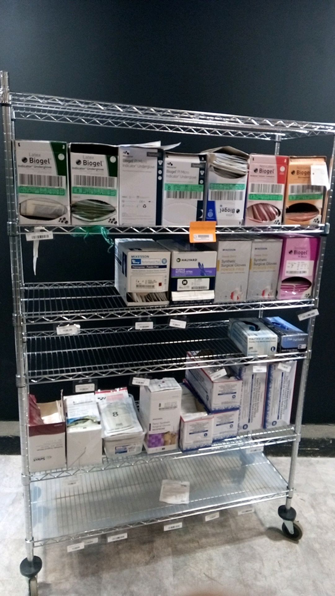 LOT OF EXAM GLOVES LOCATED AT: 2440 GREENLEAF AVE, ELK GROVE VILLAGE IL