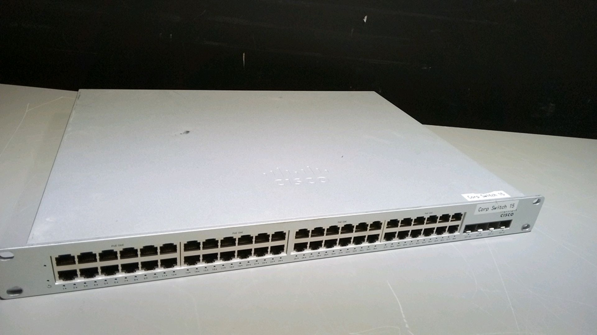 CISCO SYSTEMS MERAKI M210-48FP SWITCH LOCATED AT: 2440 GREENLEAF AVE, ELK GROVE VILLAGE IL