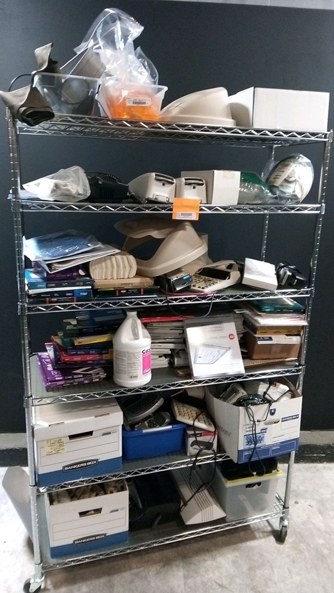 LOT OF MISC. OFFICE SUPPLIES LOCATED AT: 2440 GREENLEAF AVE, ELK GROVE VILLAGE IL