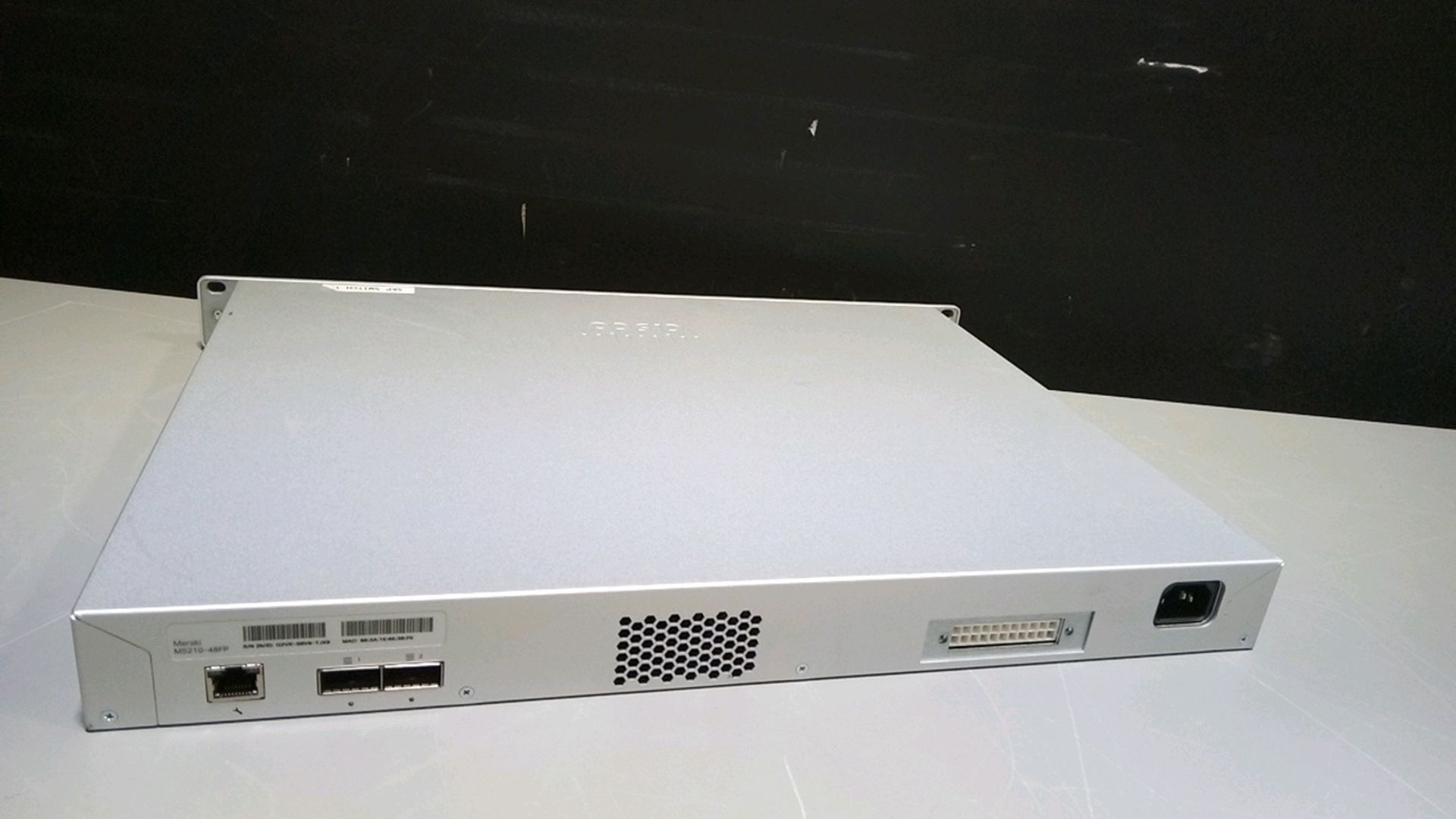 CISCO SYSTEMS MERAKI M210-48FP SWITCH LOCATED AT: 2440 GREENLEAF AVE, ELK GROVE VILLAGE IL - Image 2 of 3