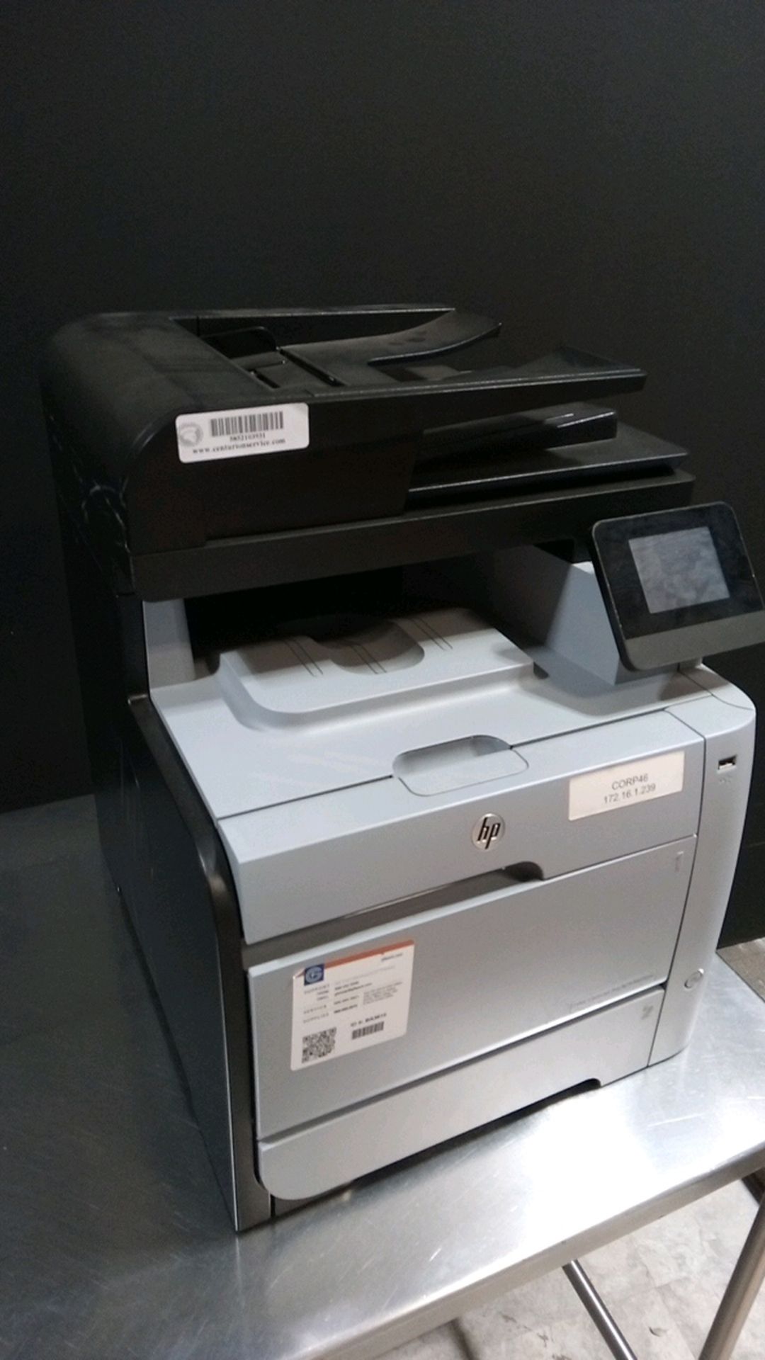 HP M476NW PRINTER LOCATED AT: 2440 GREENLEAF AVE, ELK GROVE VILLAGE IL