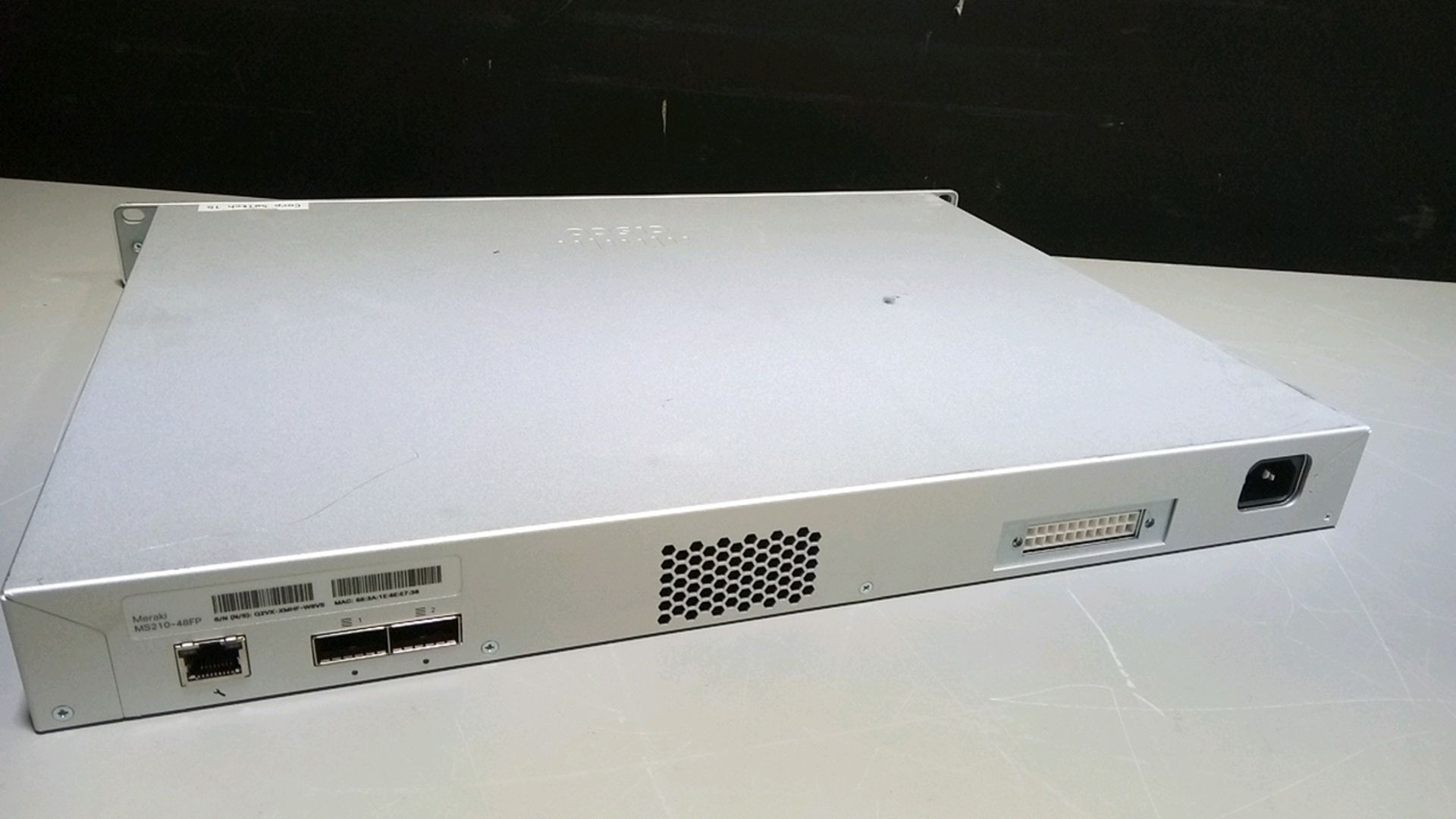 CISCO SYSTEMS MERAKI M210-48FP SWITCH LOCATED AT: 2440 GREENLEAF AVE, ELK GROVE VILLAGE IL - Image 2 of 3