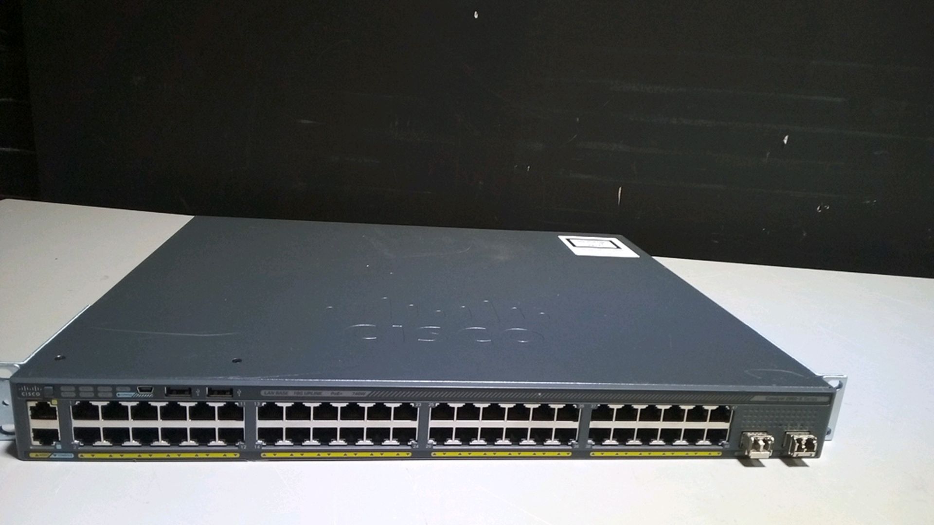 CISCO SYSTEMS WS-C2960X-48FPD-L SWITCH LOCATED AT: 2440 GREENLEAF AVE, ELK GROVE VILLAGE IL