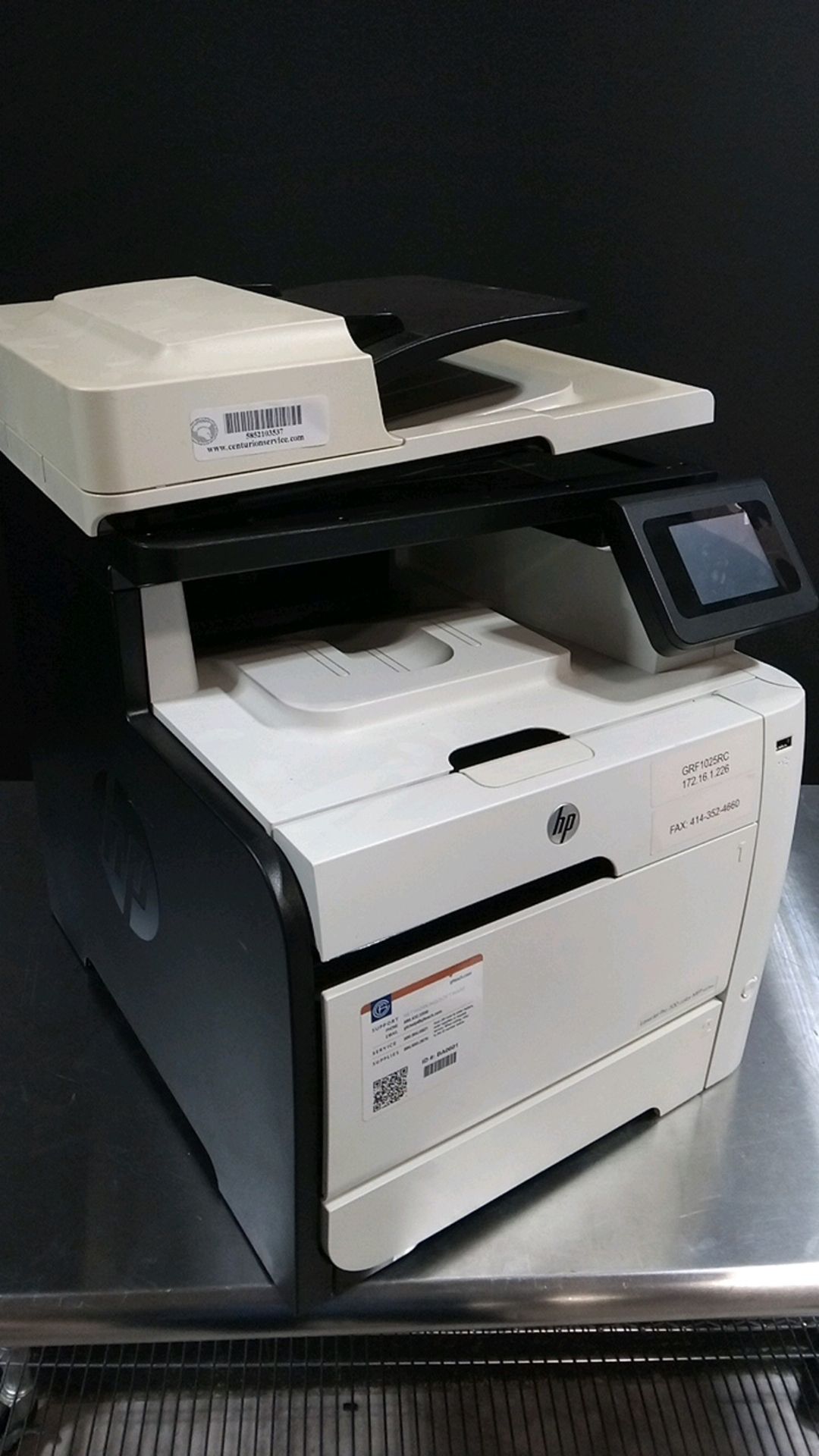 HP M375NW PRINTER LOCATED AT: 2440 GREENLEAF AVE, ELK GROVE VILLAGE IL