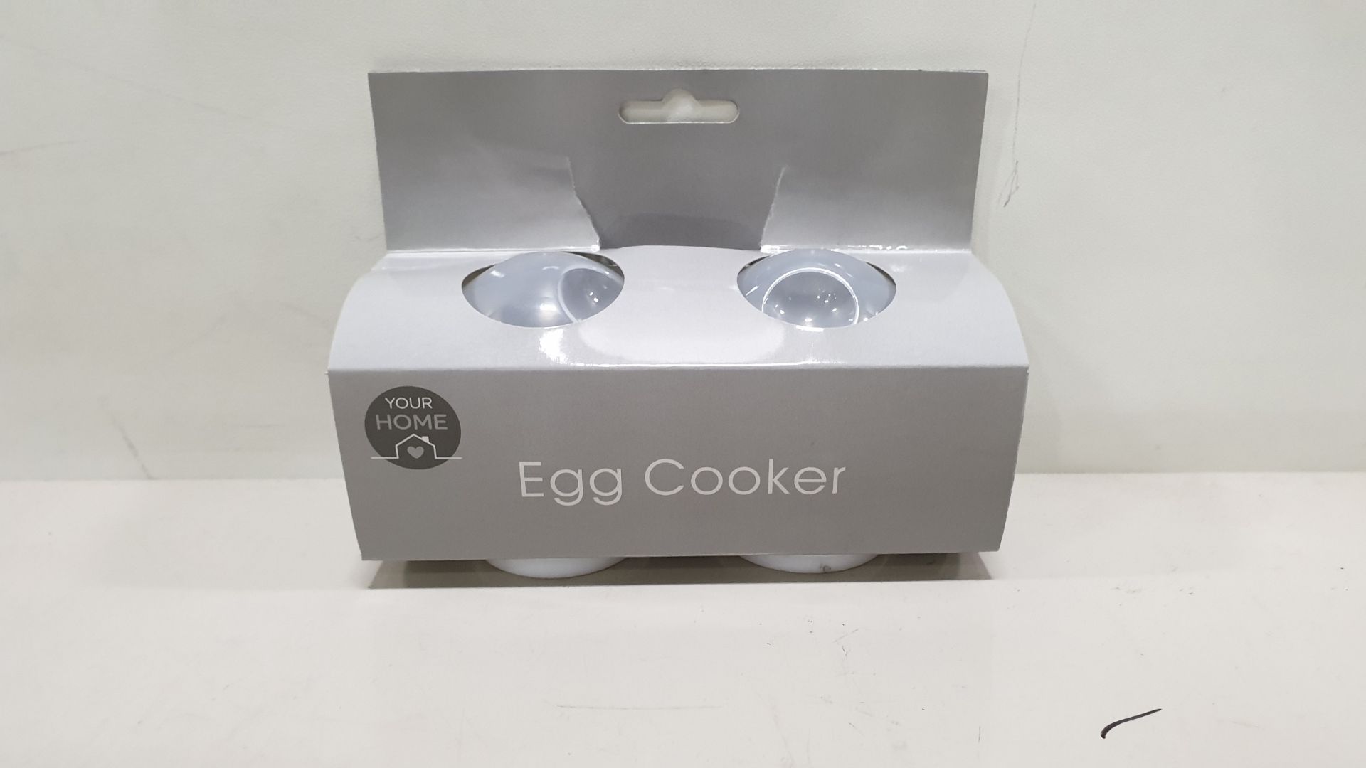 168 X BRAND NEW YOUR HOME SET OF 2 PLASTIC EGG COOKER IN 7 BOXES