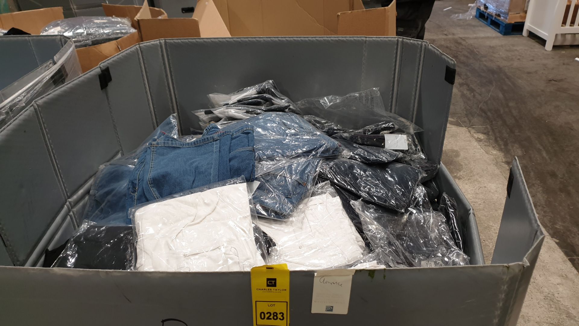 FULL PALLET OF ANTHOLOGY AND CAPSULE JEANS IN VARIOUS SIZES AND STYLES