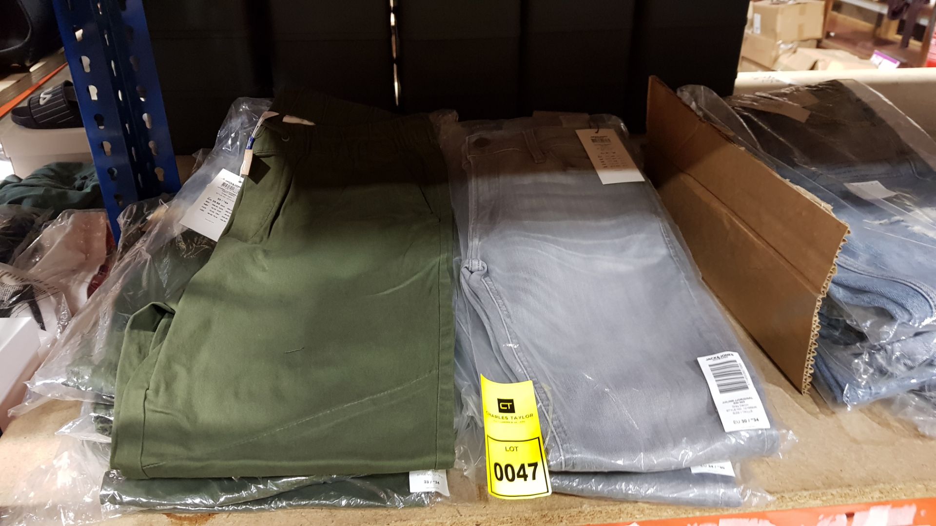 6 X BRAND NEW JACK & JONES FOREST NGHT JOGGERS EU 33/ "34 TOTAL RRP £180.00 AND 5 X BRAND NEW JACK &