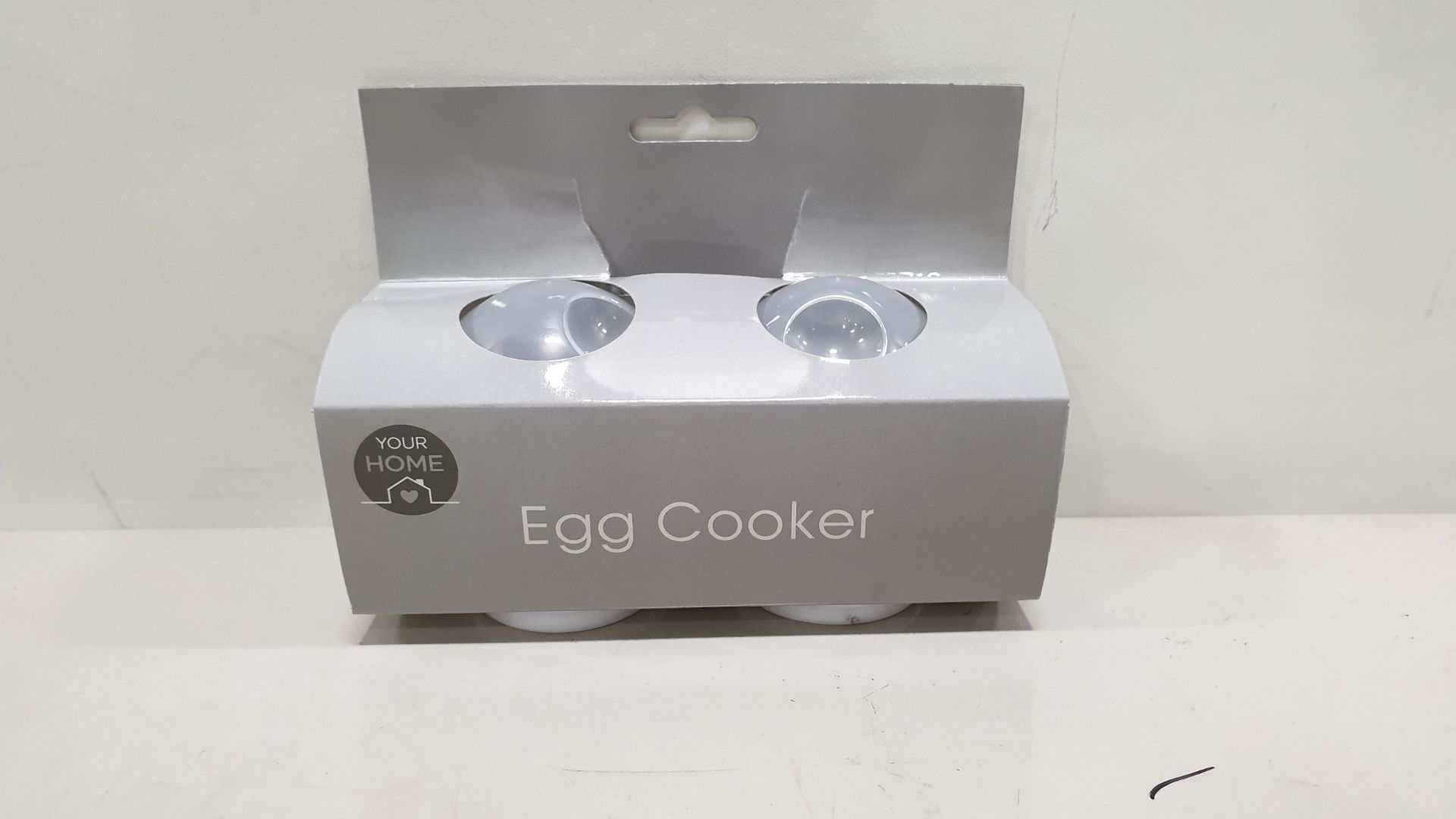 168 X BRAND NEW YOUR HOME SET OF 2 PLASTIC EGG COOKER IN 7 BOXES