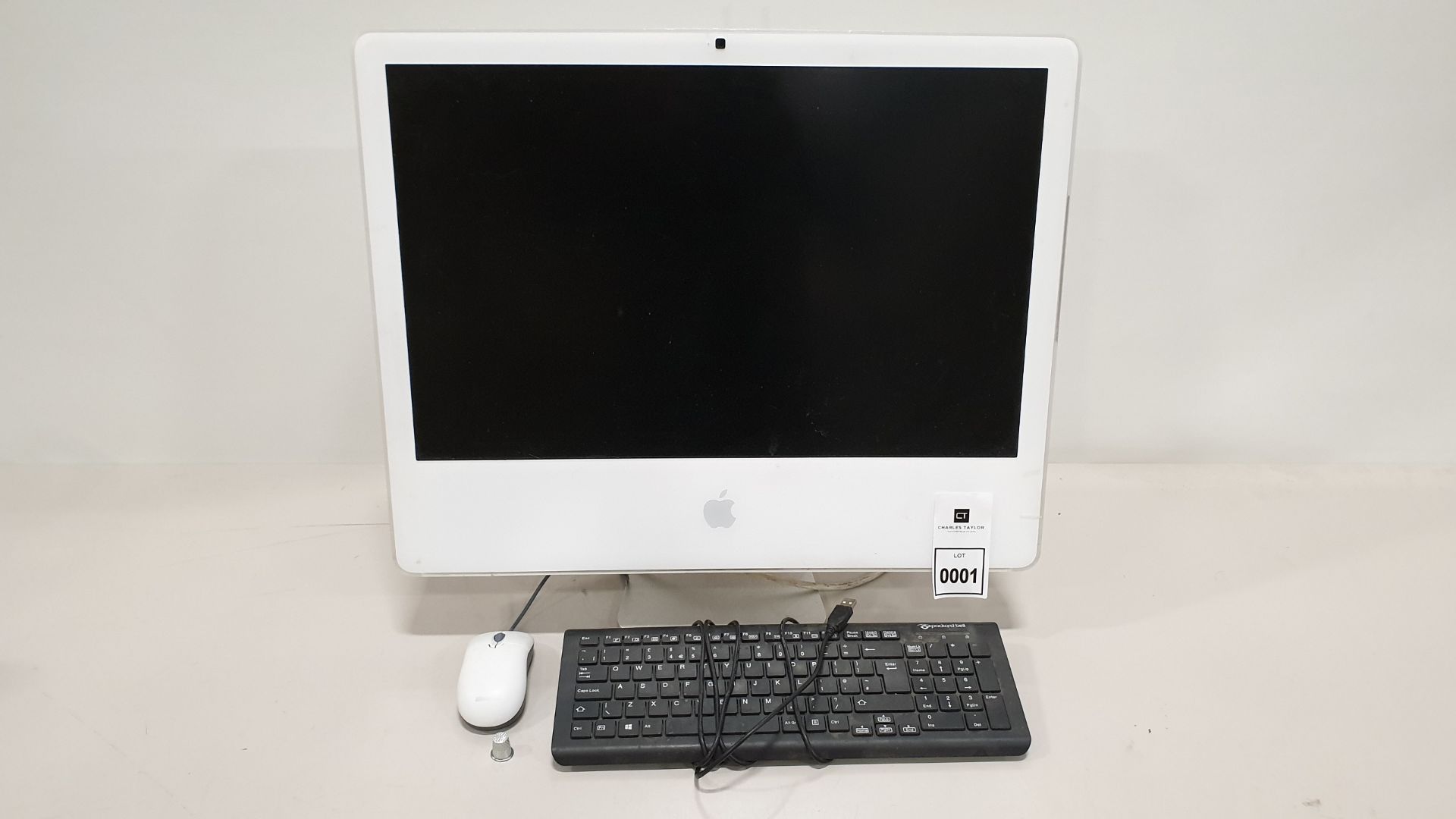 APPLE MAC ALL IN ONE PC 27" INCH SCREEN NO OPERATING SYSTEM INCLUDING KEYBOARD AND MOUSE