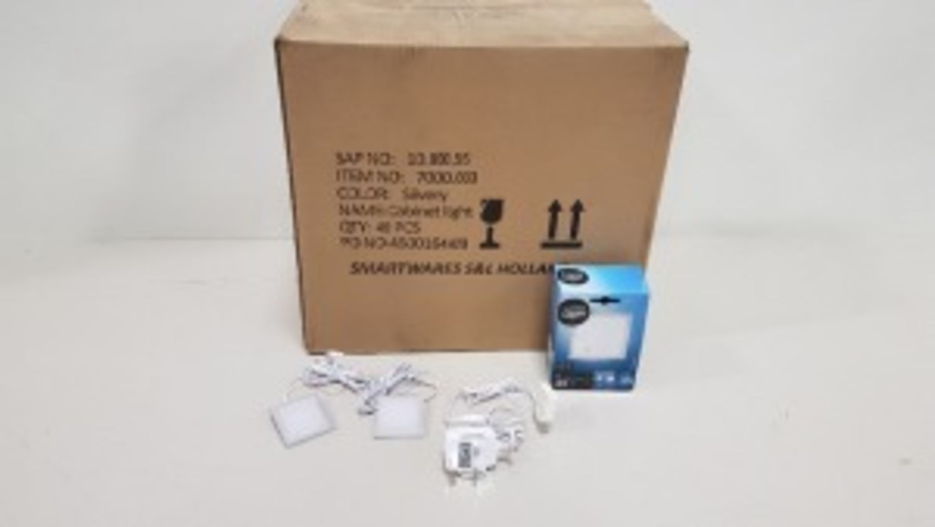 48 X BRAND NEW BOXED SMARTWARES SENSOR OPTIONAL LED UNDER CABINET LIGHT - PROD CODE 10.900.55 (TOTAL