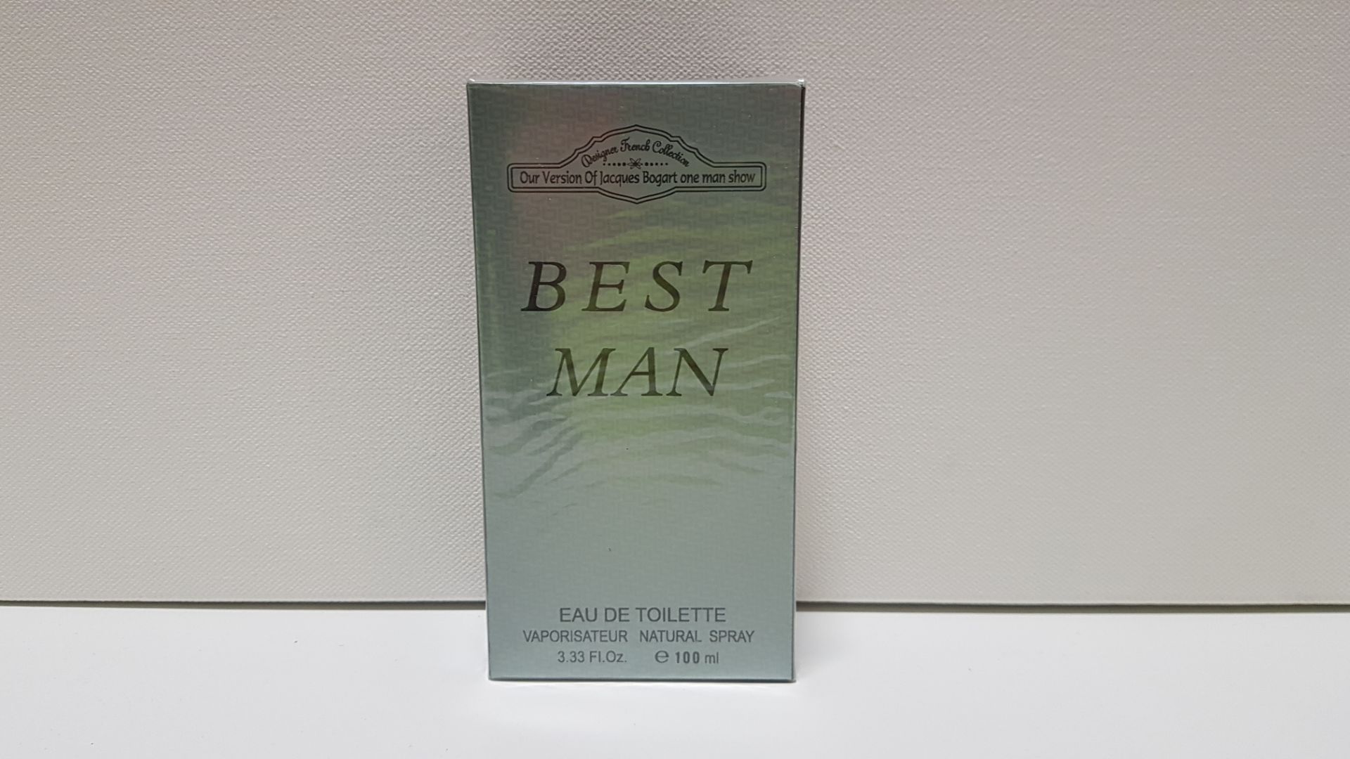 37 X BRAND NEW BOXED DESIGNER FRENCH COLLECTION 100ML BEST MAN EAU DE TOILETTE NATURAL SPRAY.