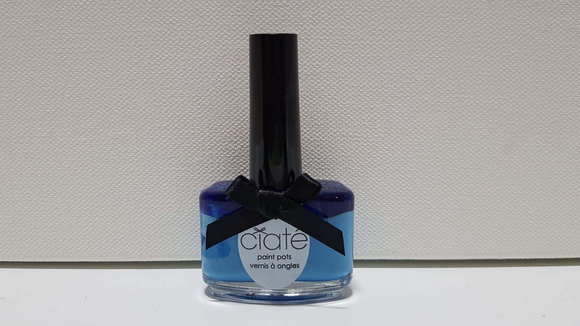 84 X BRAND NEW BOXED CIATE PP010 - HOLIDAY BLUES 13.5ML NAIL POLISH - IN 14 BOXES