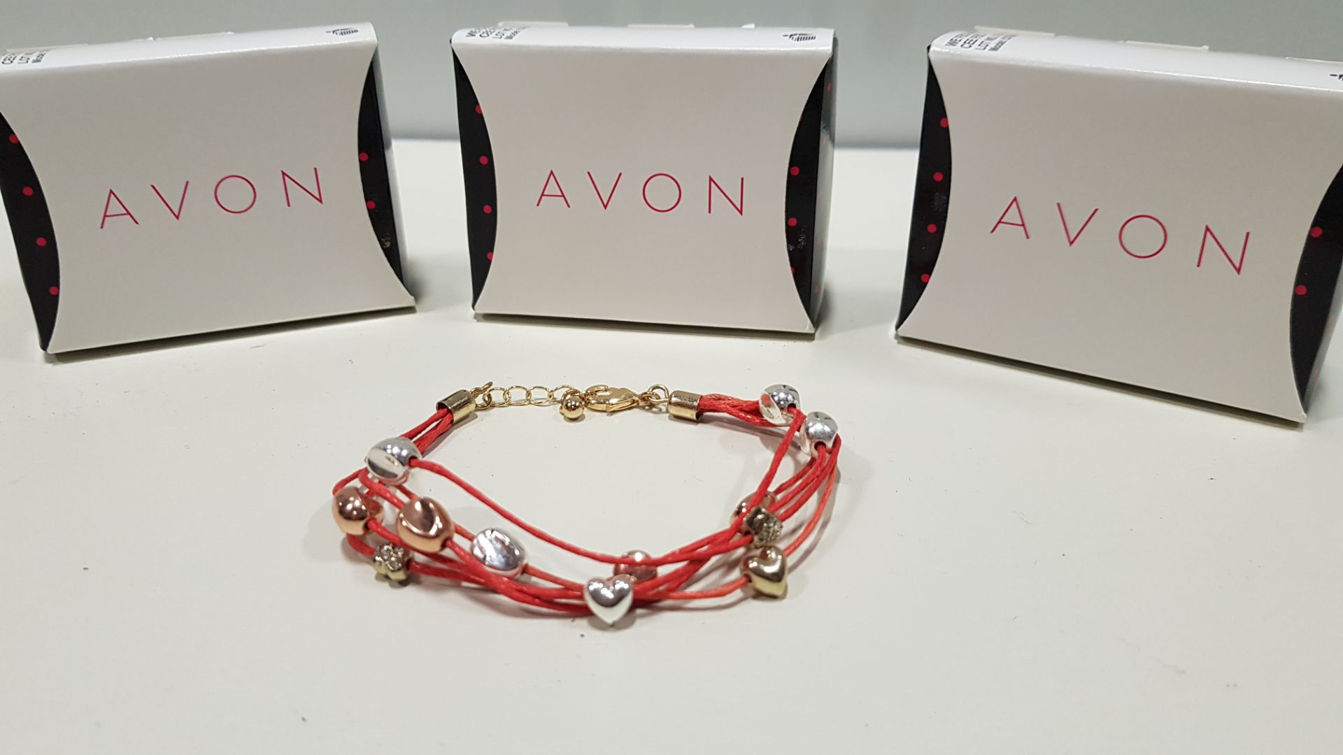 224 X BRAND NEW YARA CHARM BRACELET - CORAL