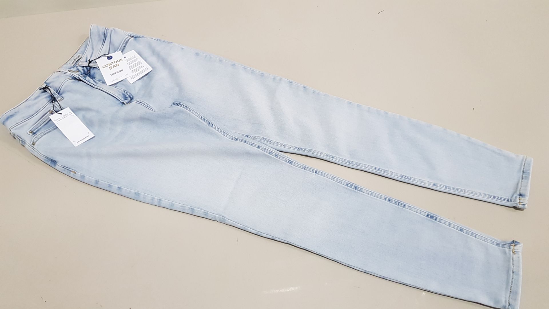 20 X BRAND NEW, NEW LOOK SUPER SKINNY JEANS SIZE UK 18 RRP- £580.00