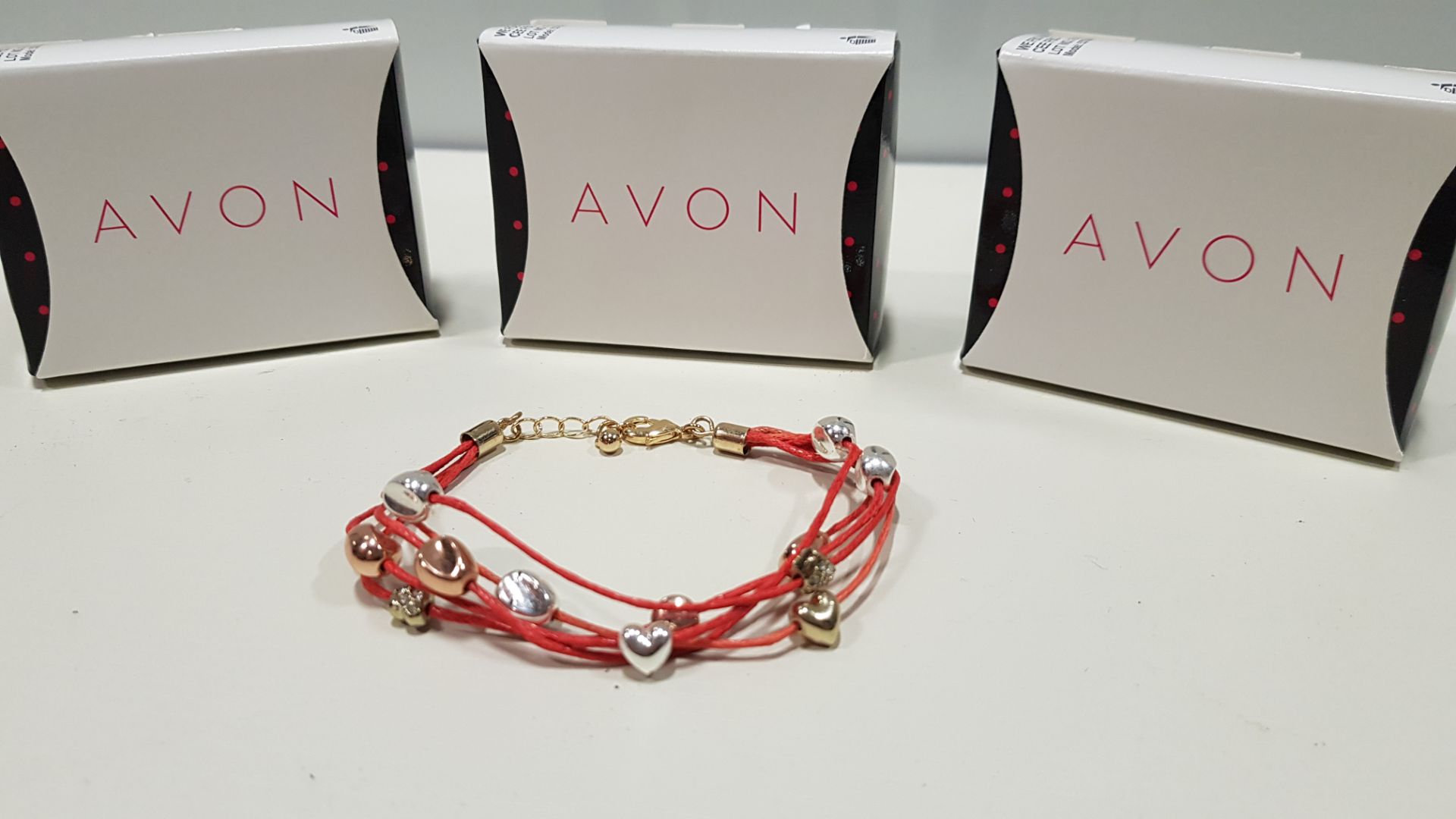 224 X BRAND NEW YARA CHARM BRACELET - CORAL