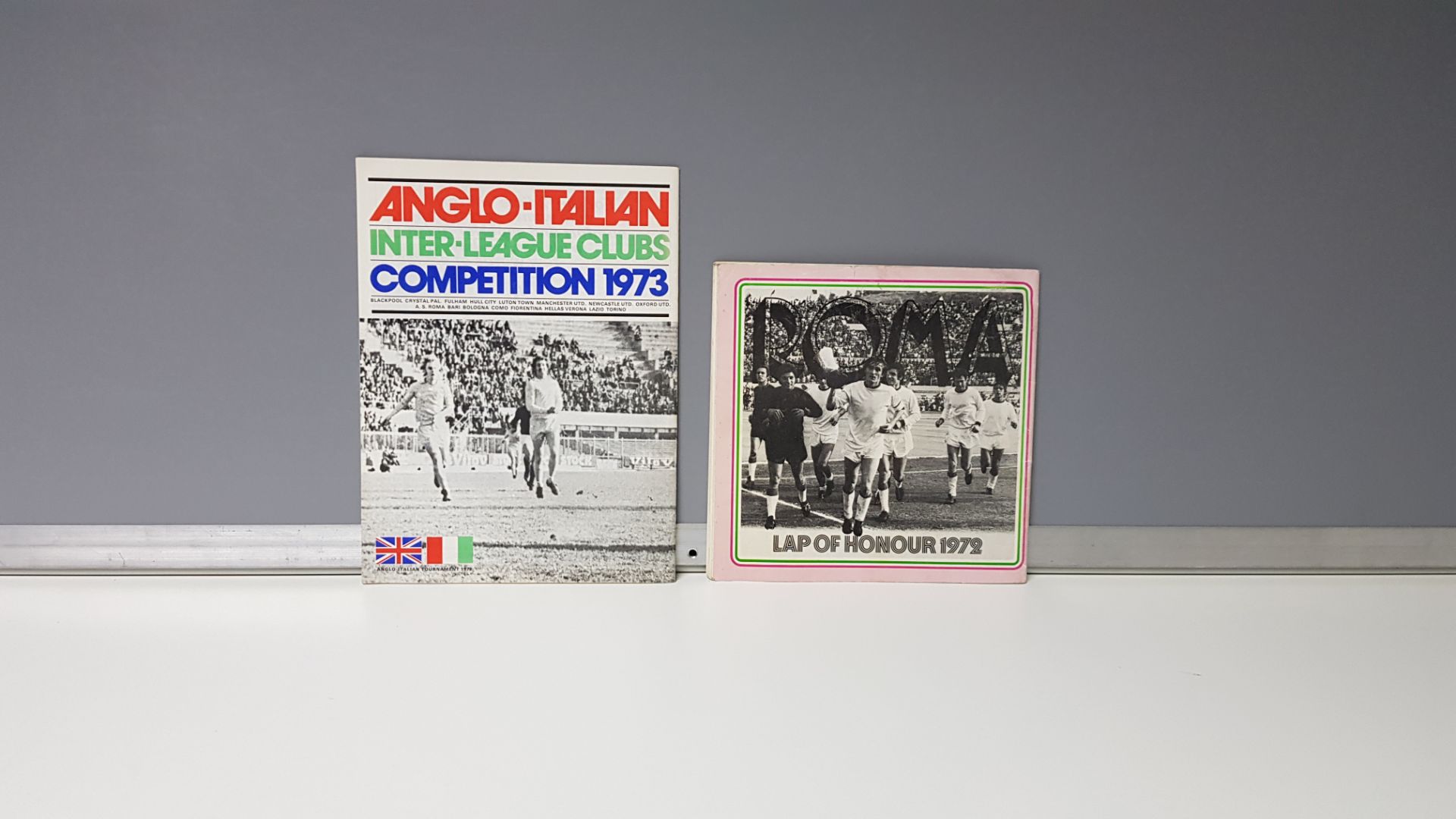 2 X ANGLO-ITALIAN INTER-LEAGUE CLUBS COMPETITION 1973 PROGRAMMES. TEAMS INCLUDE - MANCHESTER UNITED, - Image 2 of 2