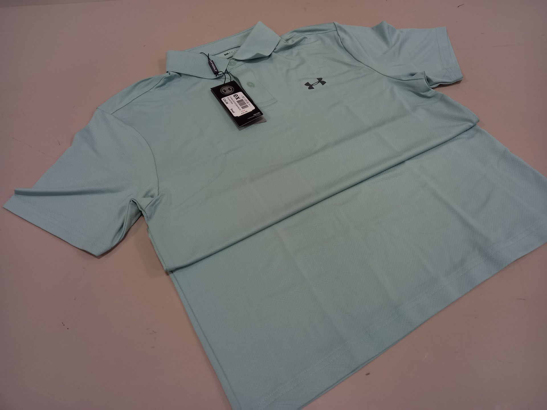 12 X BRAND NEW UNDER ARMOUR BAGGED PERFORM POLO SHIRT SIZE SMALL AND LARGE (PICK LOOSE)