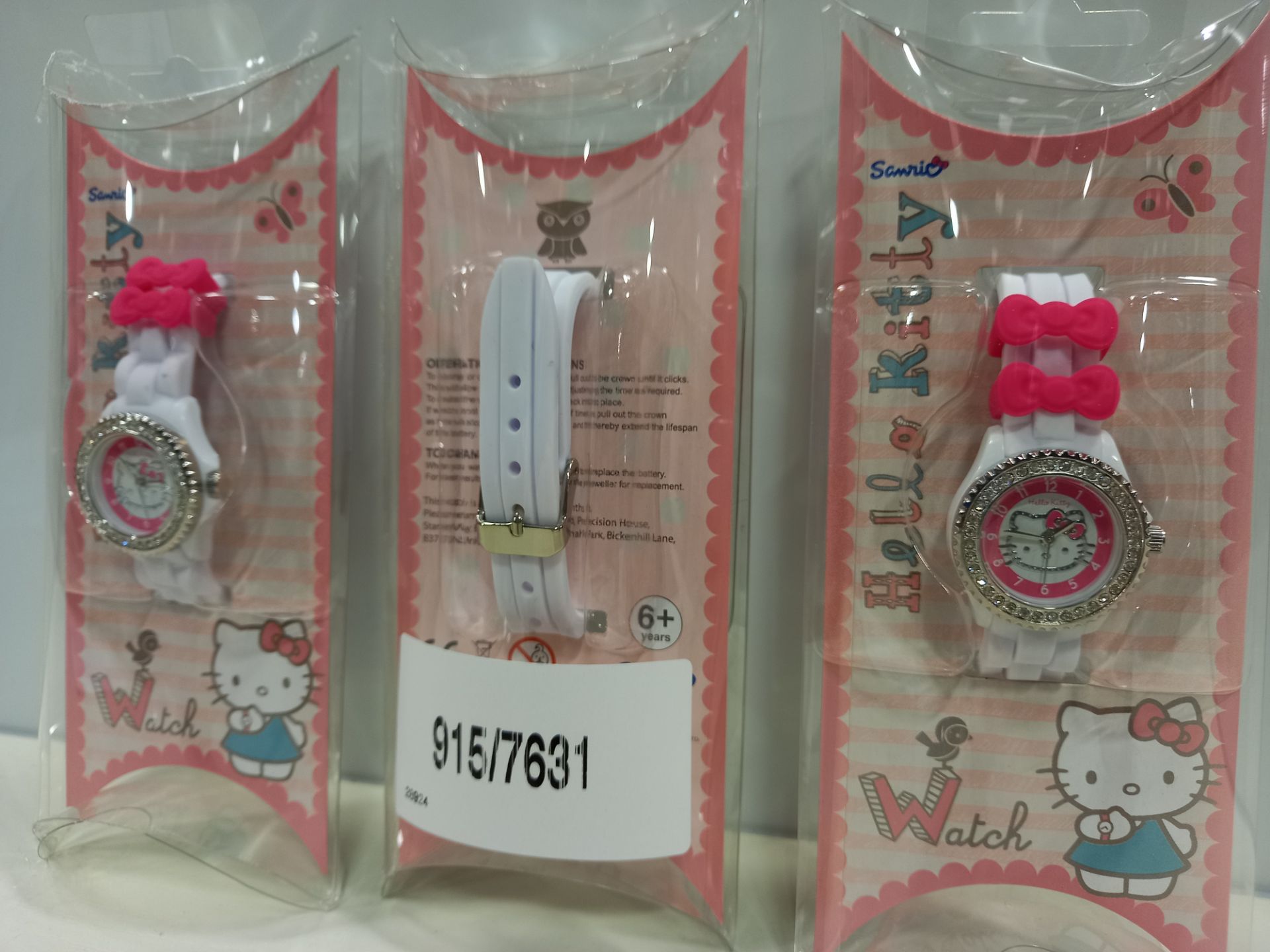 APPROX 50 X BRAND NEW BOXED HELLO KITTY WATCHES