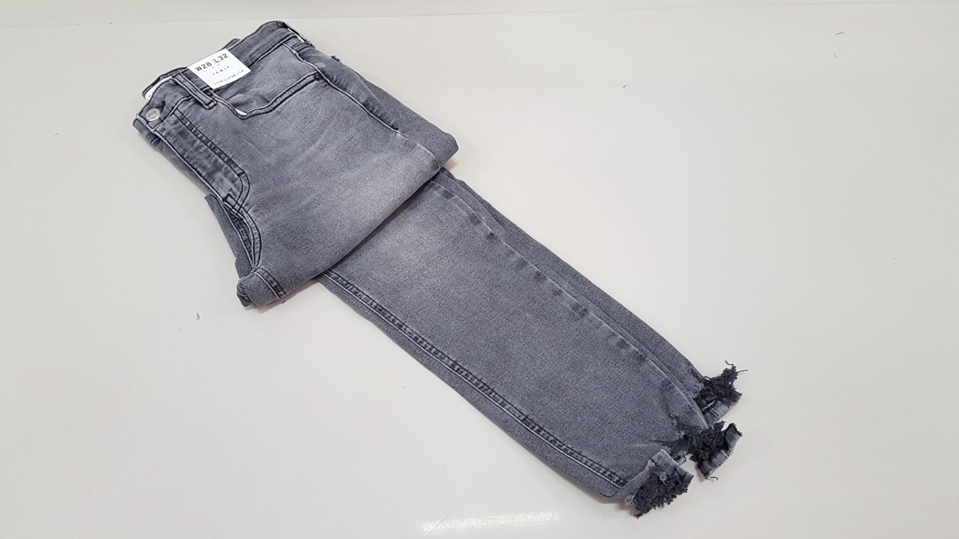 10 X BRAND NEW TOPSHOP JAMIE JEANS UK SIZE 10 RRP £42.00 (TOTAL RRP £420.00)