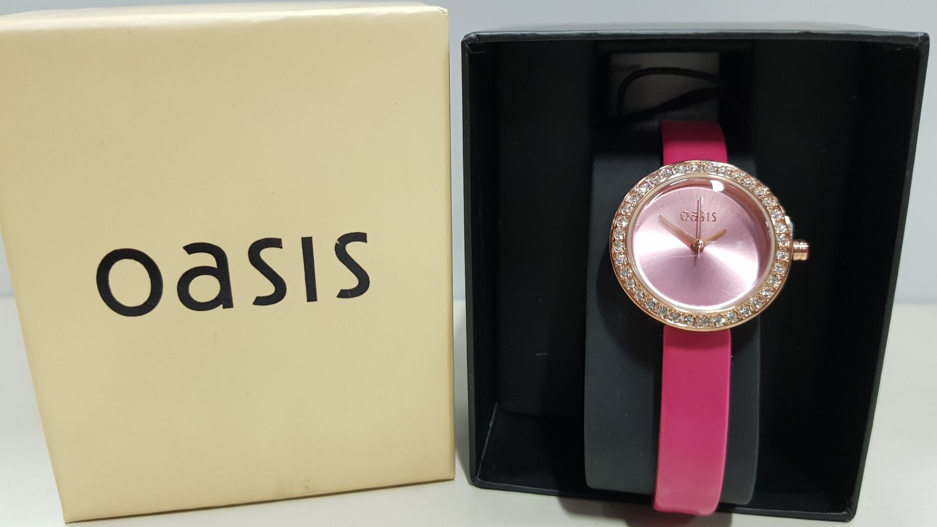 6 X NEW BOXED OASIS WOMENS WATCHES (NOTE BATTERIES EXPIRED)