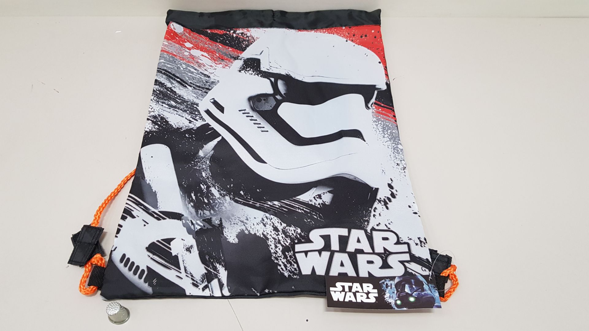 72 X BRAND NEW STAR WARS GYM SACKS IN 12 BOXES