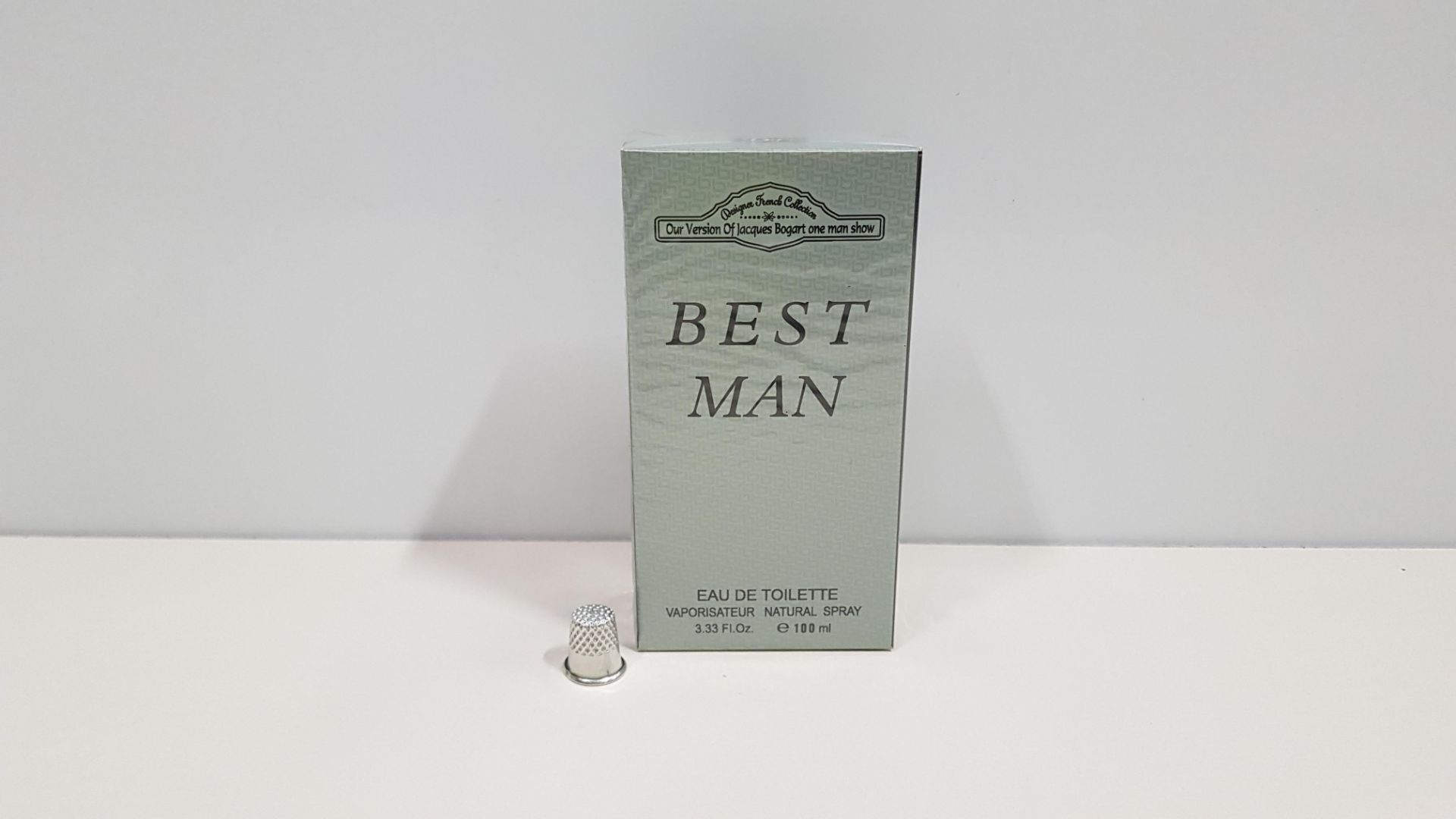 49 X BRAND NEW DESIGNER FRENCH COLLECTION BEST MAN EAU DE TOILETTE 100ML 3.33FLO.OZ. (IN ONE BOX AND