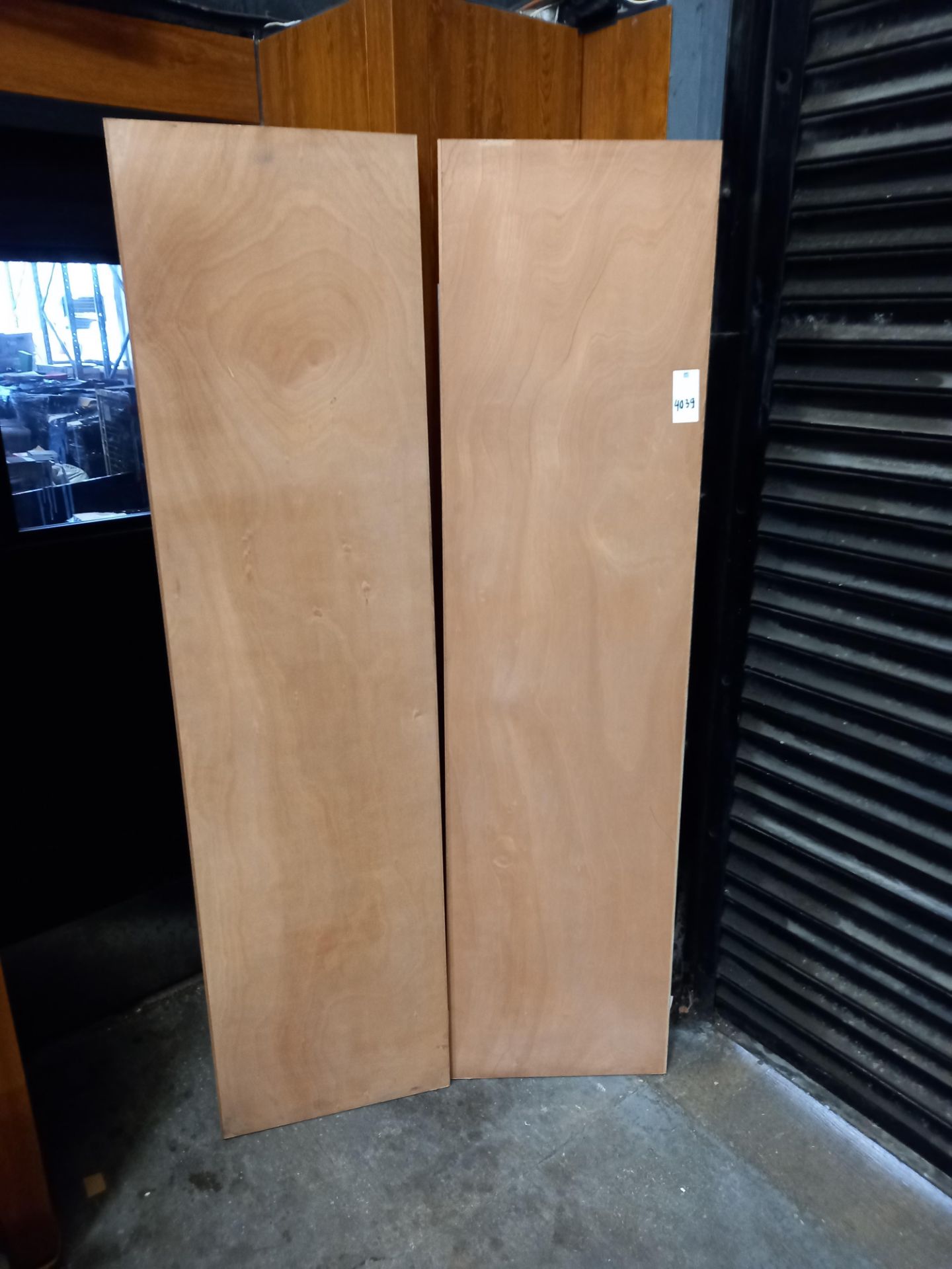 7 X PAIRS OF COMMERCIAL DOUBLE DOORS SIZE - H2040MM X W525MM X D40MM