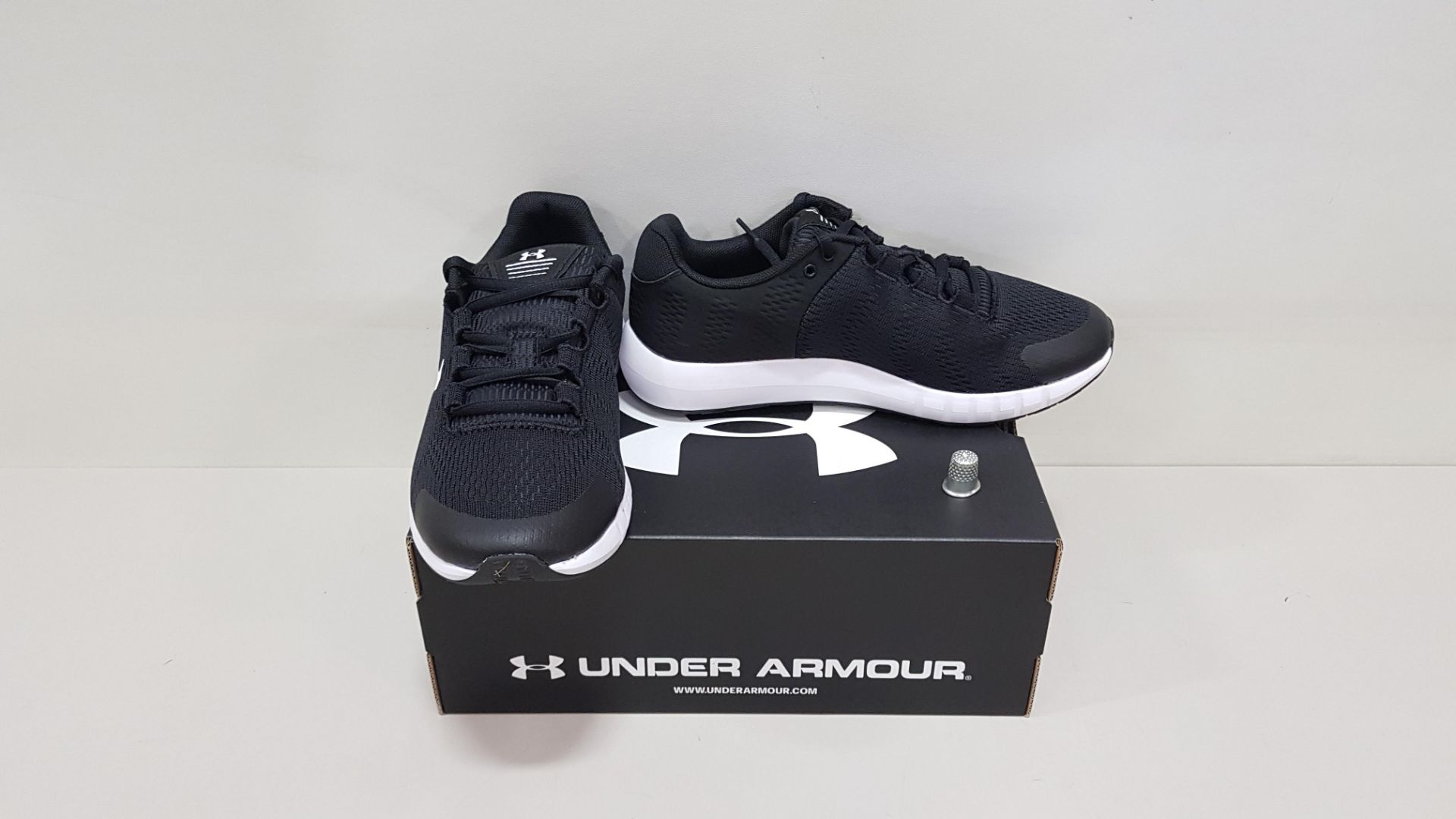 6 X BRAND NEW UNDER ARMOUR W MICRO G PURSUIT BP TRAINERS UK SIZE 6