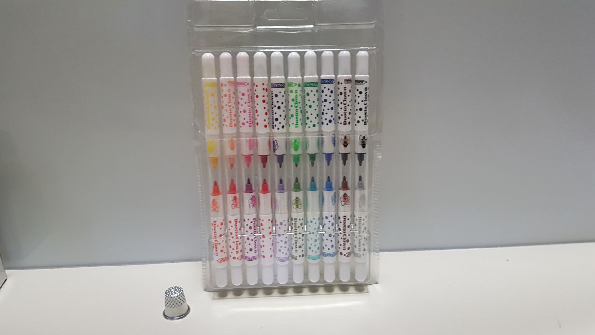 288 X BRAND NEW FIBRACOLOR COLOURING PENS IN VARIOUS COLOURS