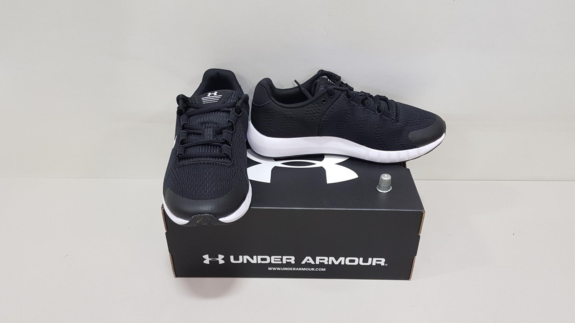 6 X BRAND NEW UNDER ARMOUR W MICRO G PURSUIT BP TRAINERS UK SIZE 5