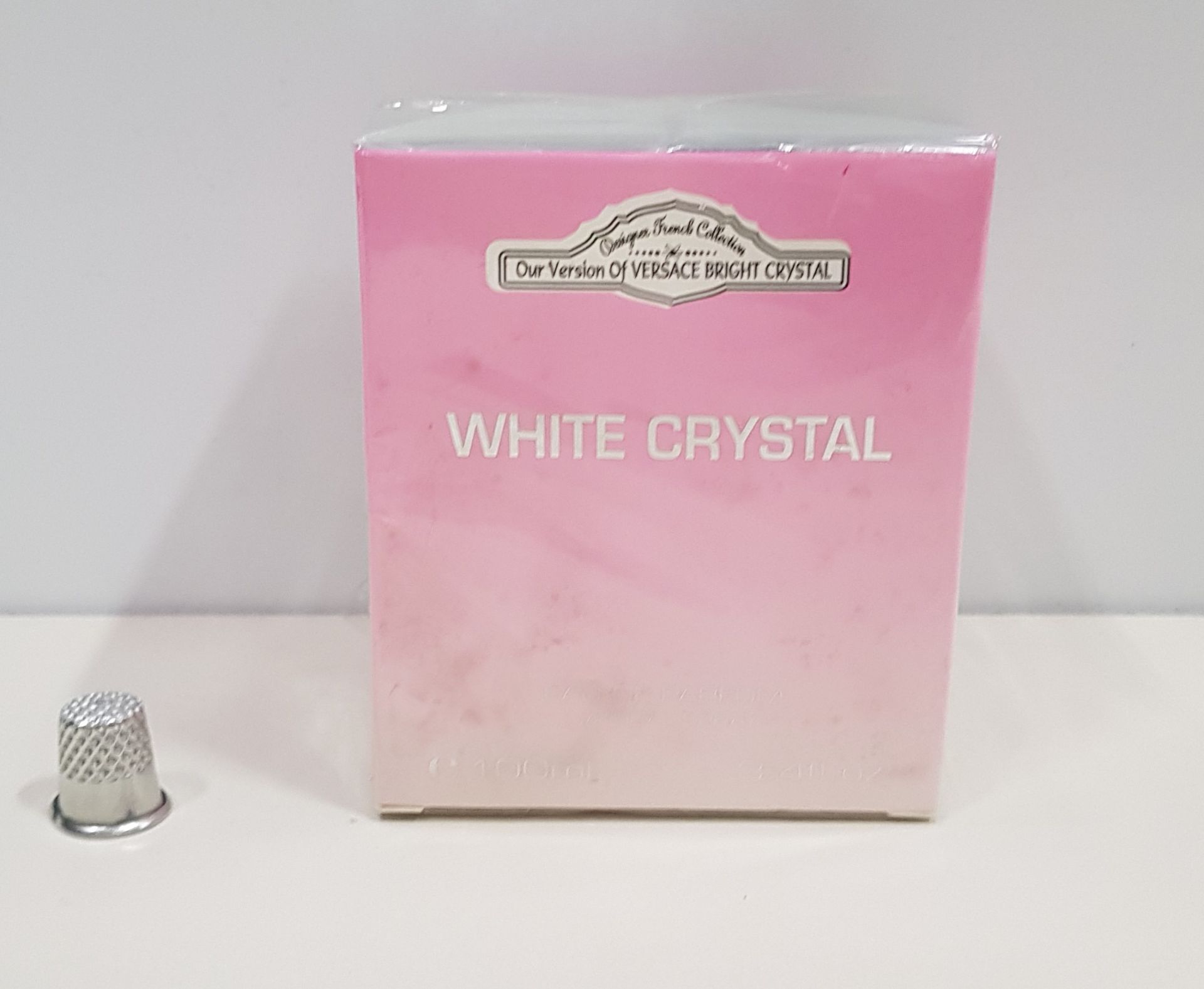 41 X BRAND NEW DESIGNER FRENCH COLLECTION WHITE CRYSTAL EAU DE PERFUM 100ML 3.4FL.OZ. (IN ONE PART