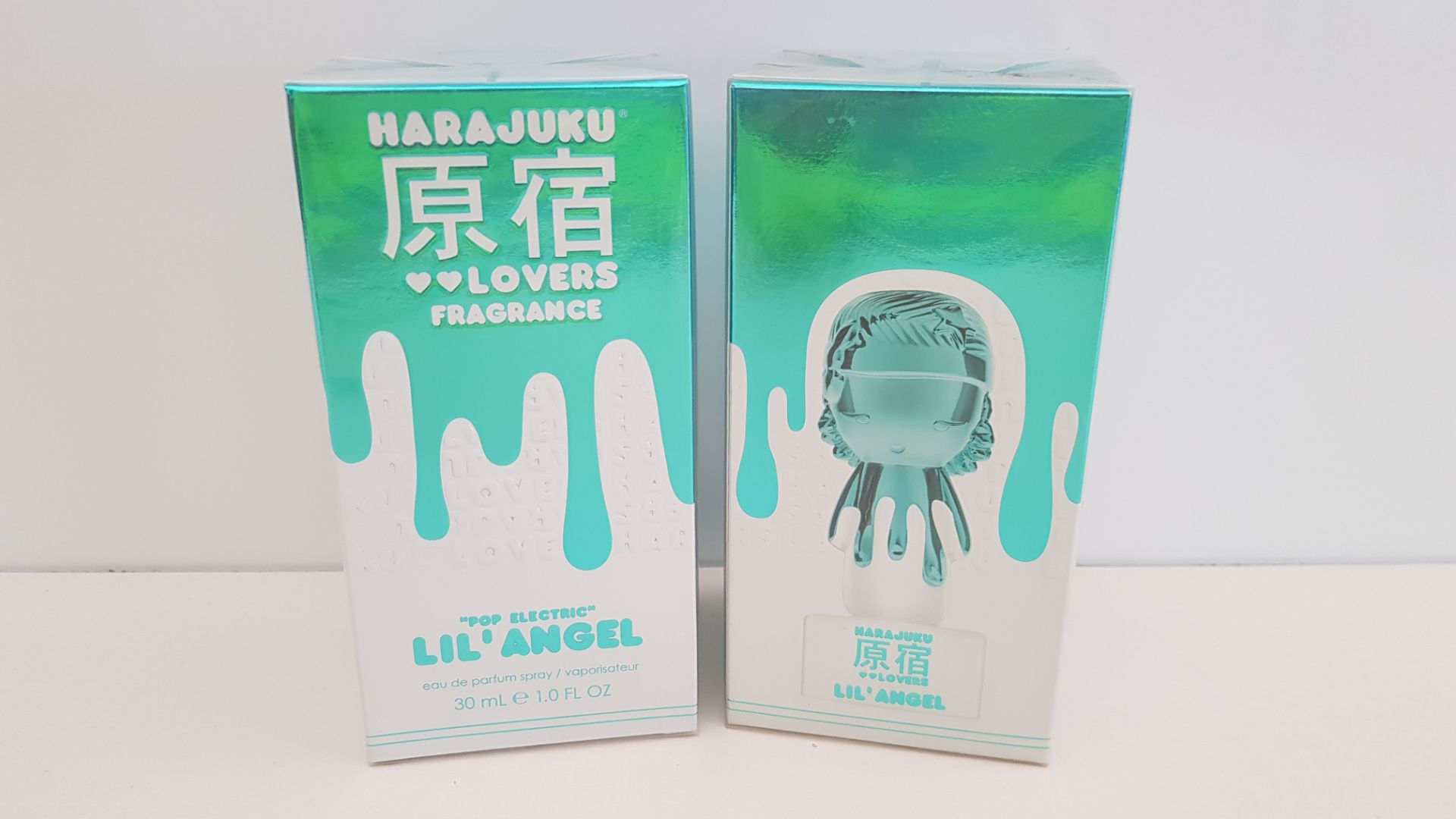 12 X BRAND NEW HARA-JUKU LOVER FRAGRANCE POP ELECTRIC LIL ANGEL (30ML) (PLEASE NOTE SOME BOXES MIGHT