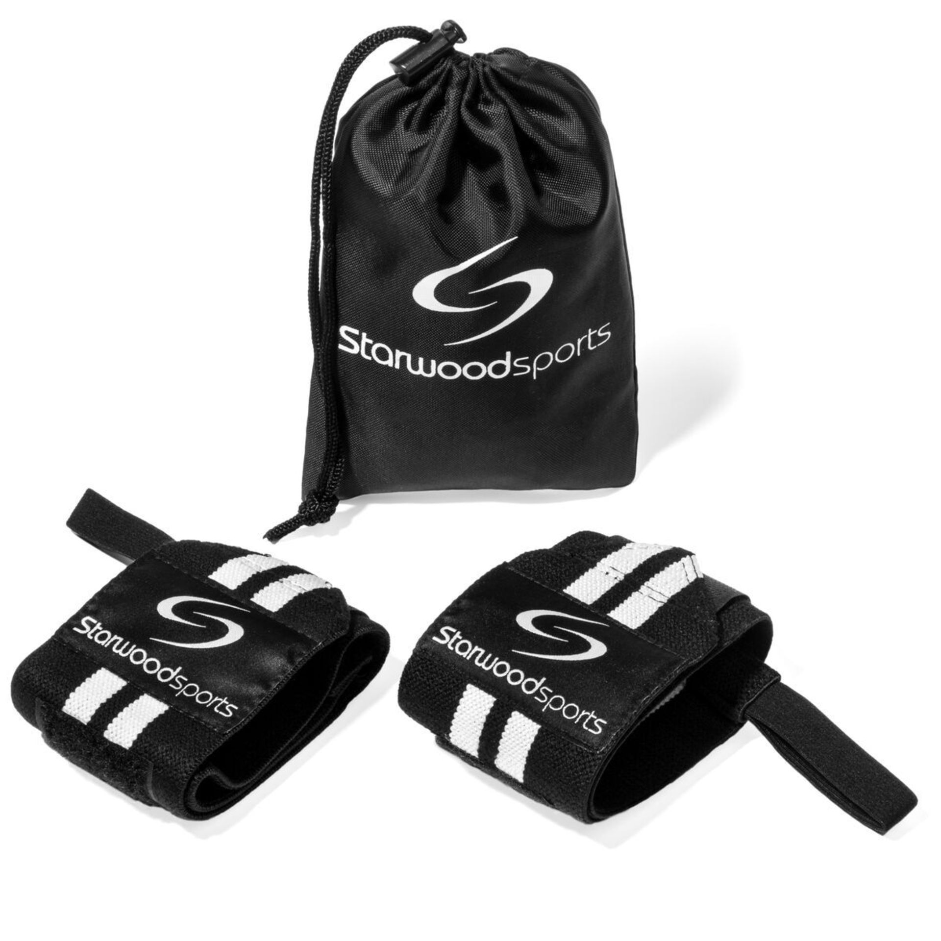 80 X BRAND NEW SHARWOOD SPORTS BRANDED PAIRS OF WRIST STRAPS IN A BAG - (PICK LOOSE) - Image 2 of 2