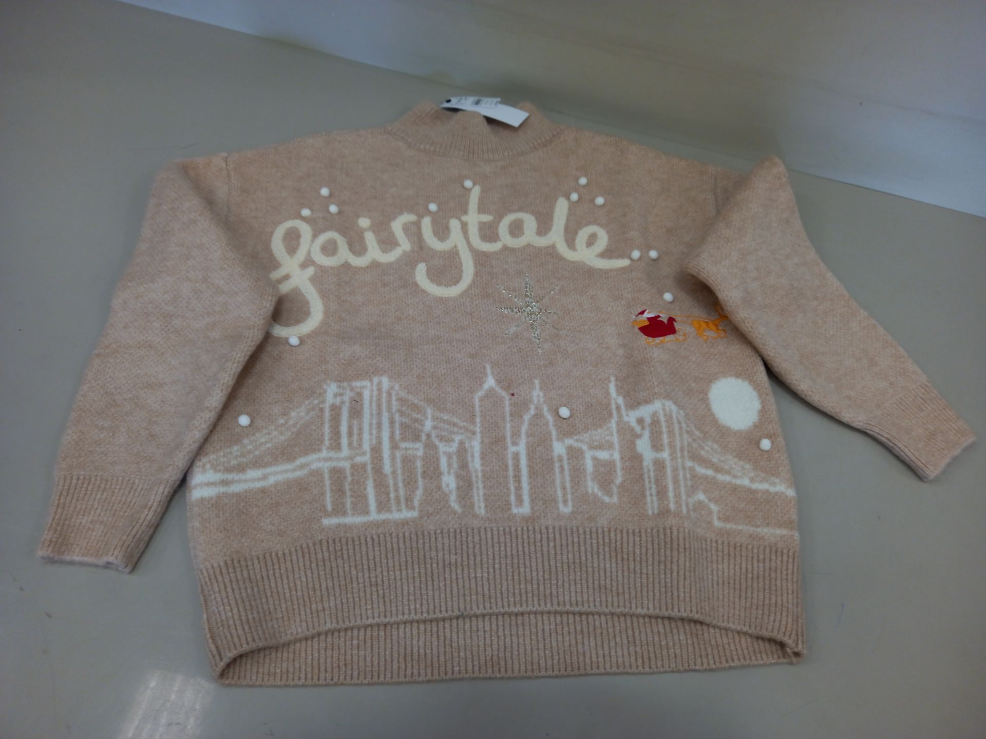 10 X BRAND NEW TOPSHOP FAIRYTALE JUMPER SIZE EXTRA SMALL RRP £39.00 (TOTAL RRP £390.00)